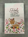 Bible NLT Infant Hardcover Pink