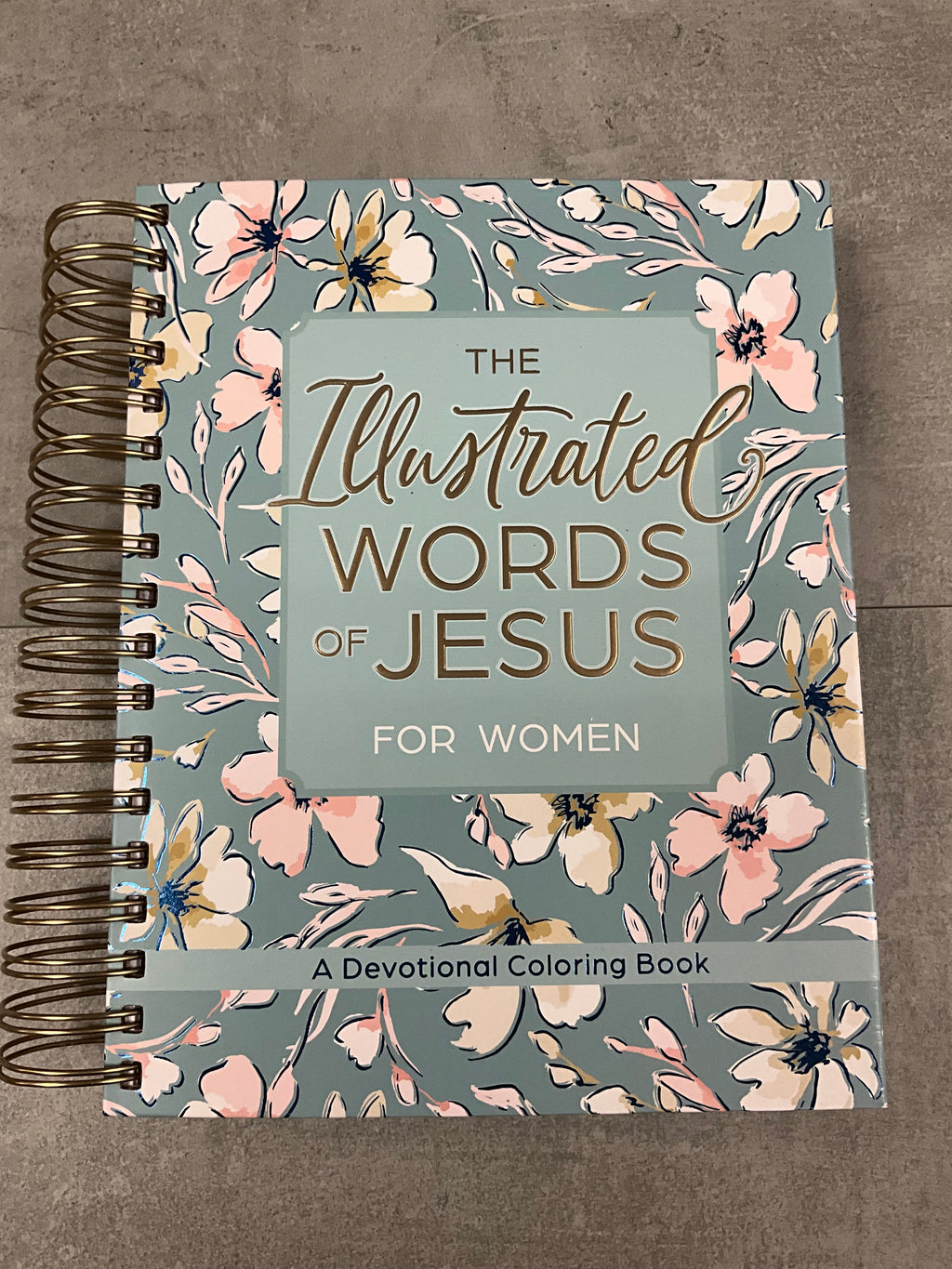 Coloring Devotional Illustrated Words Jesus for Women