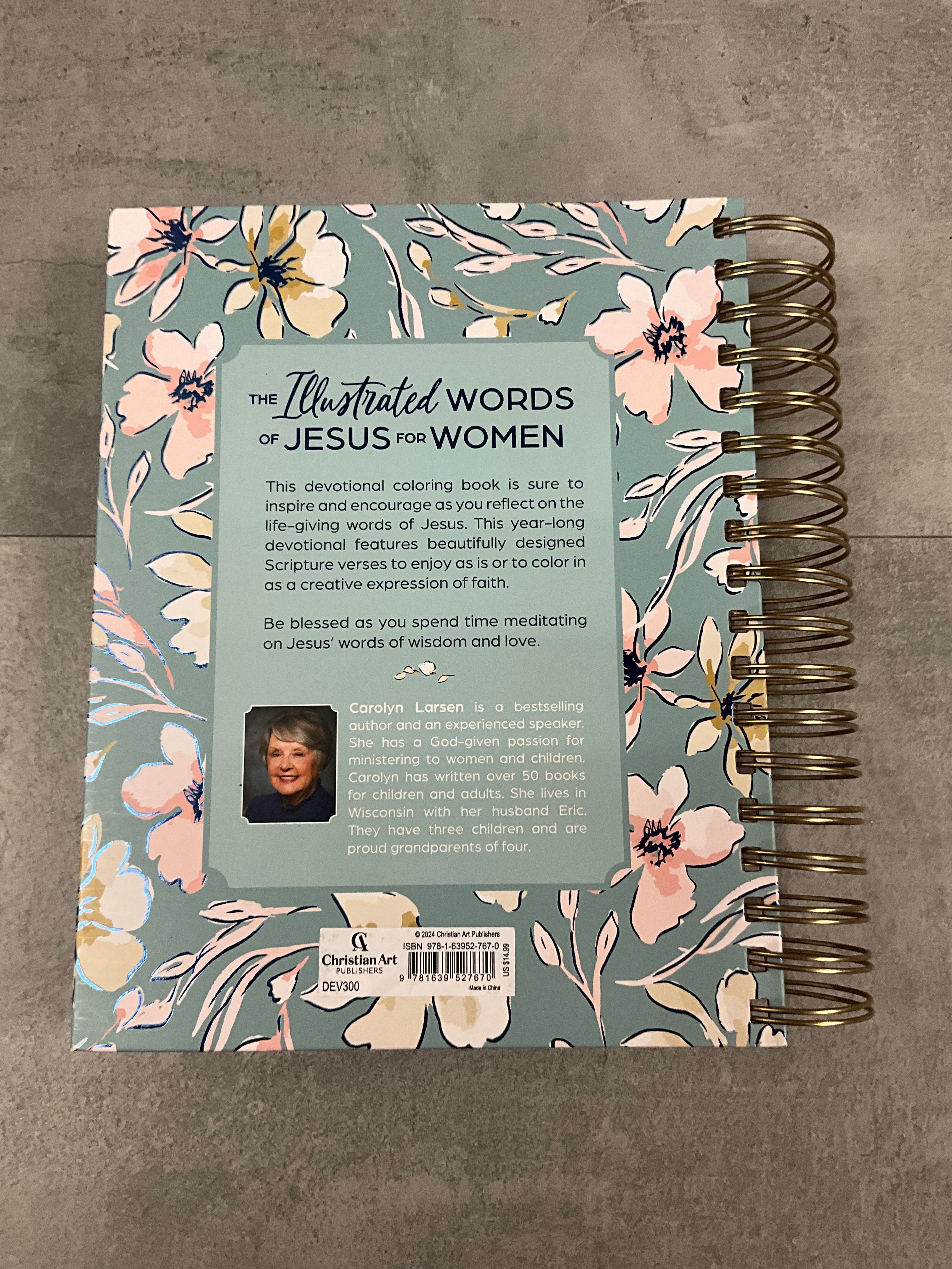 Coloring Devotional Illustrated Words of Jesus for Women
