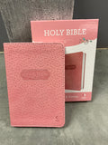 Bible NLT Infant NEW Test Fox Leather Pink