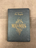 Devotional for Mr. & Mrs. Blue Faux Leather