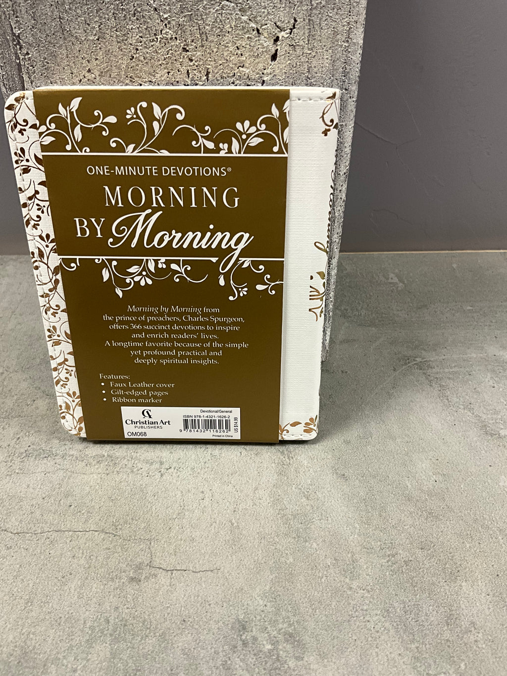 One Minute Devotionals Morning By Morning Faux Leather