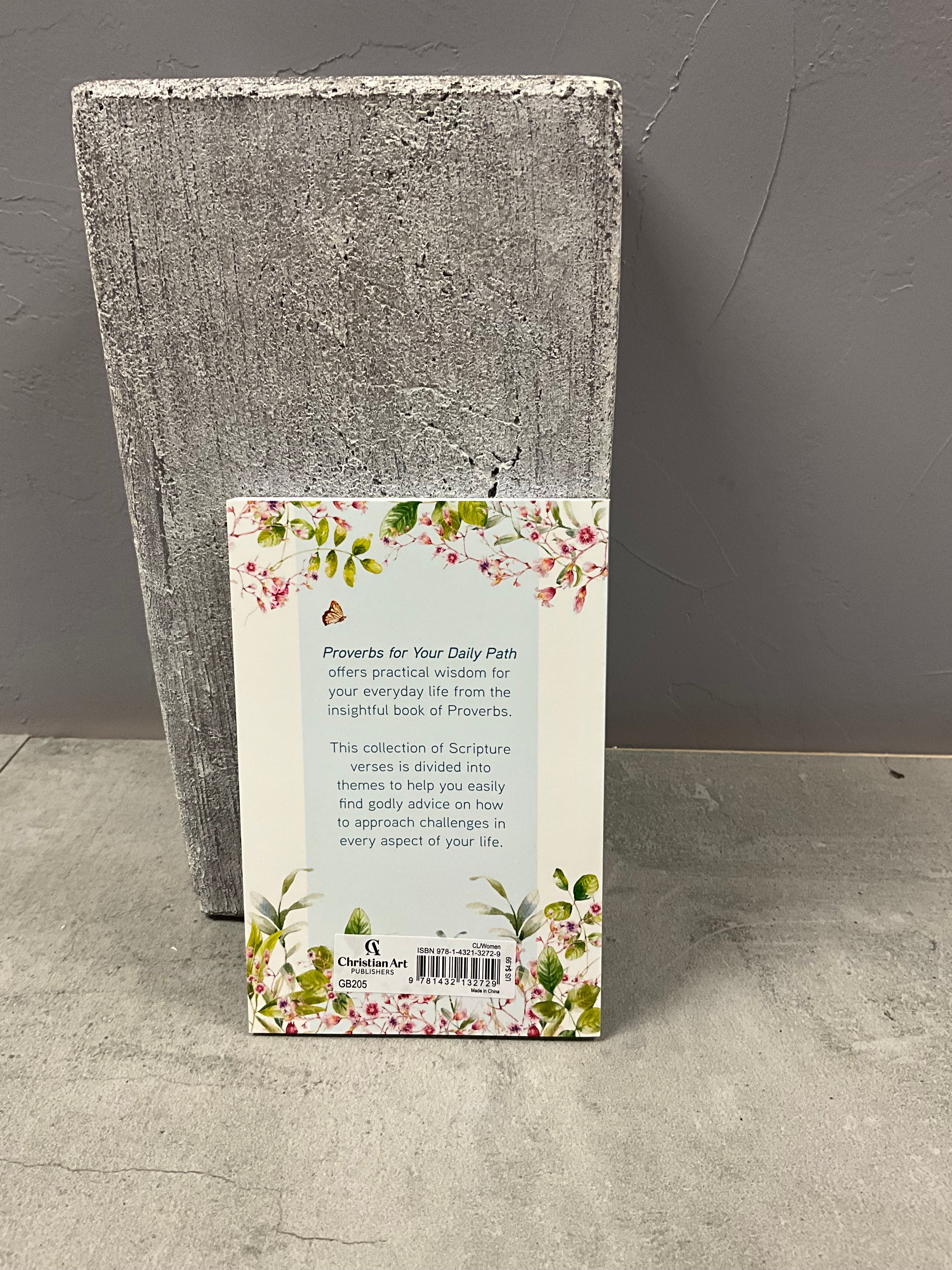 Gift Book Proverbs for Your Daily Path Softcover