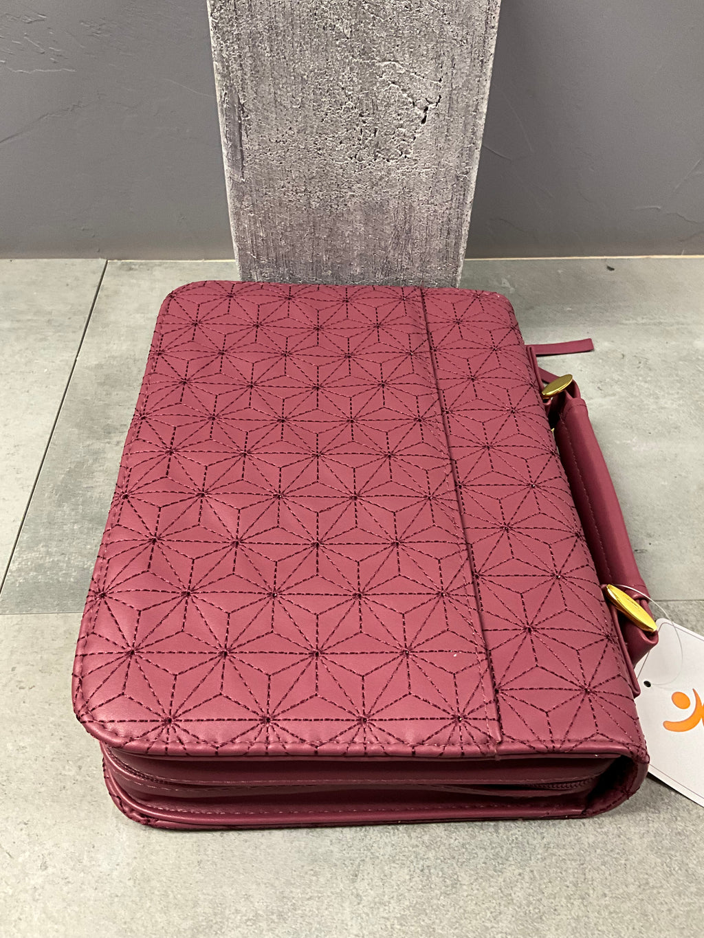 Bible Cover Fashion Pink Grace Badge