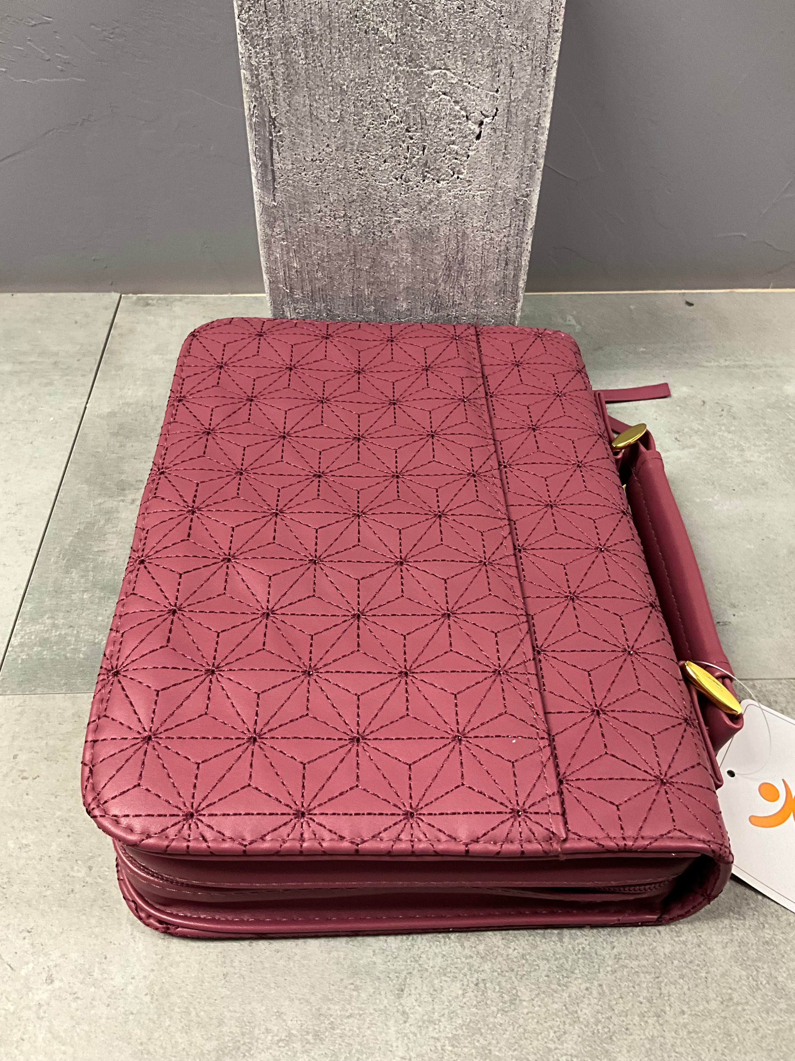 Bible Cover Fashion Pink Grace Badge