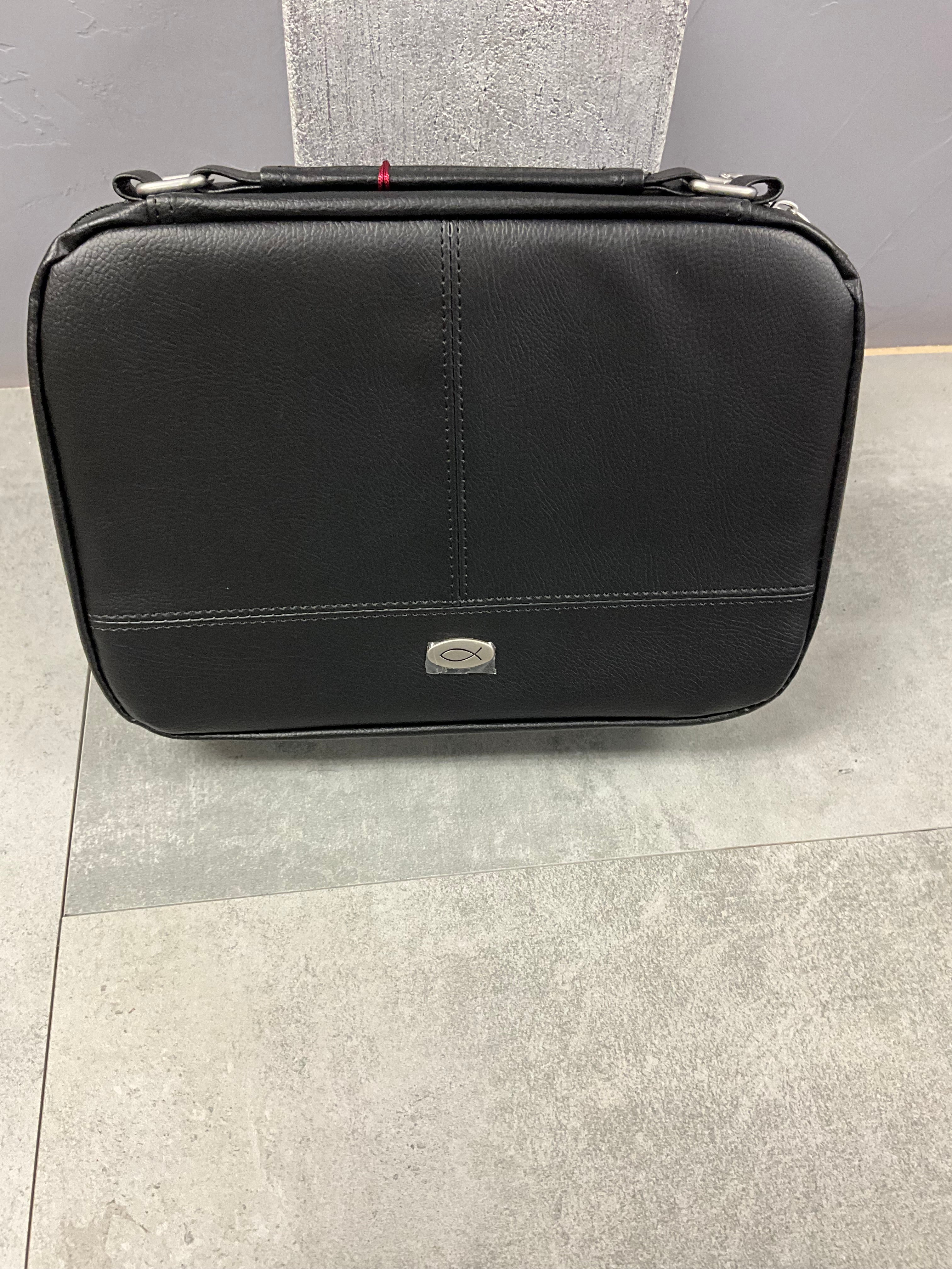 Bible Cover Organizer Two-fold black