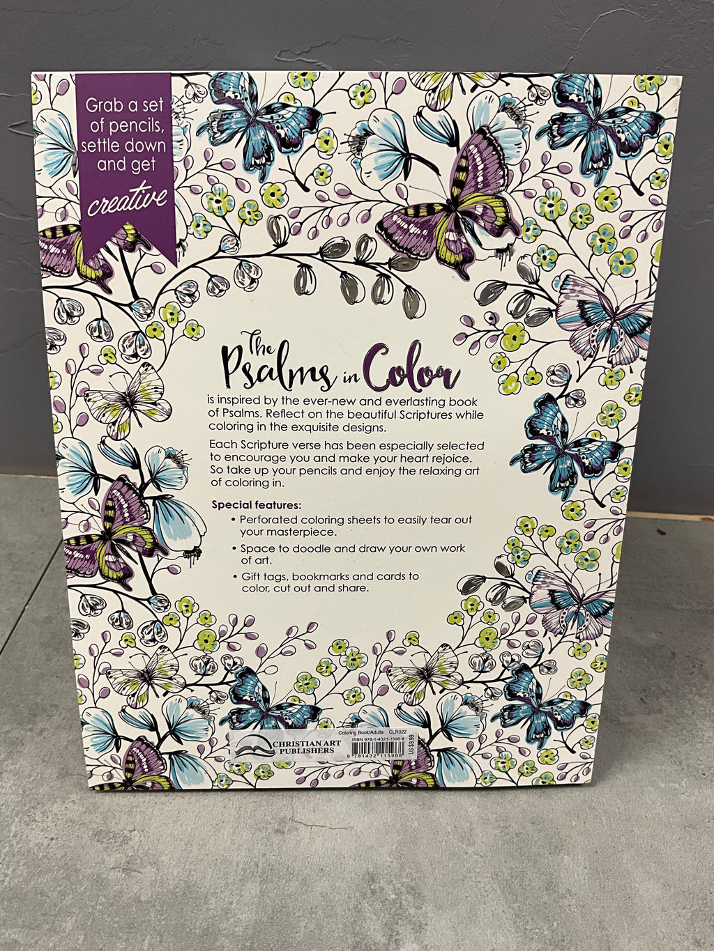 Coloring Book Psalms in Color