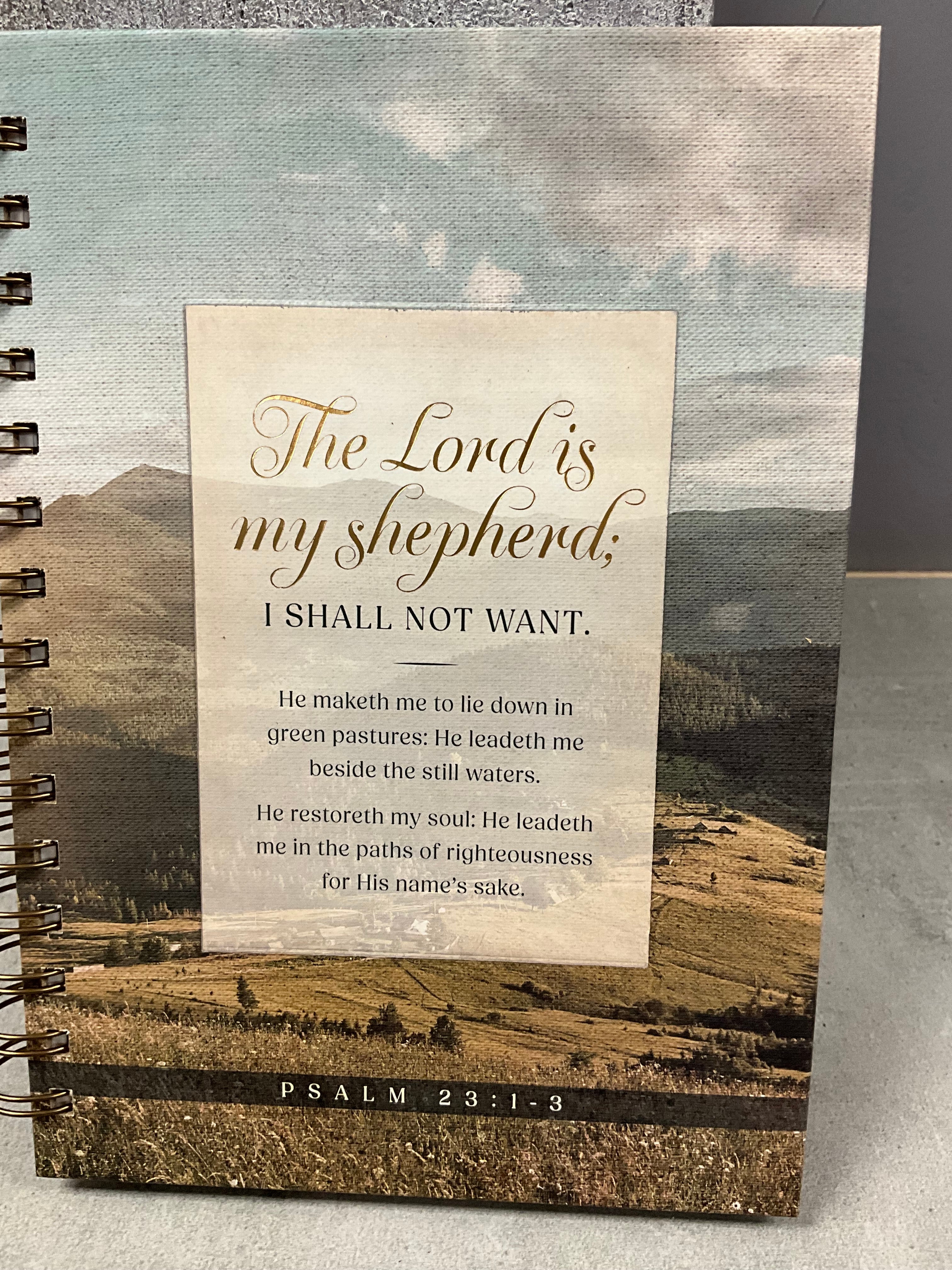 Journal Spiral Bound Field Scene