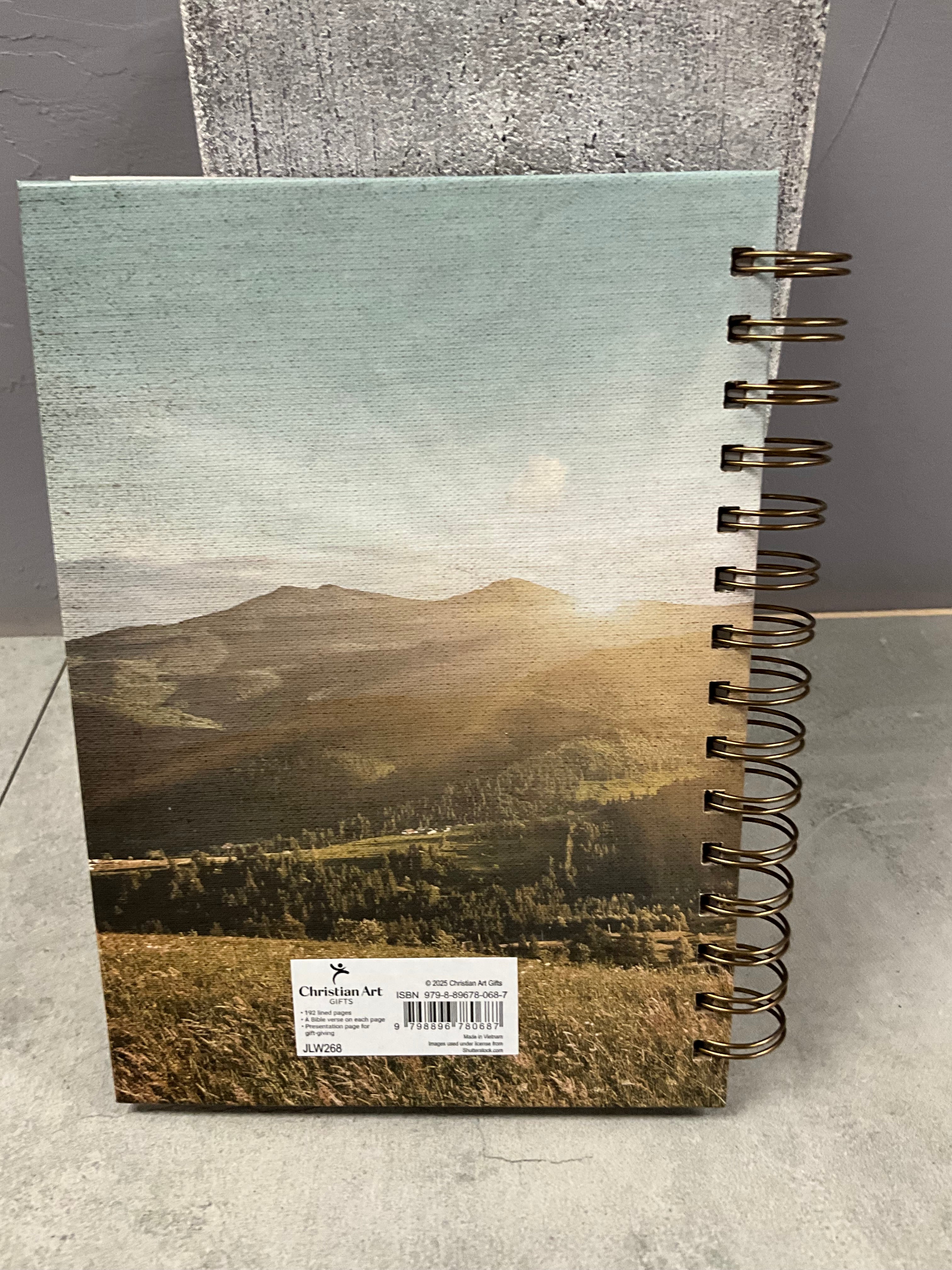 Journal Spiral Bound Field Scene