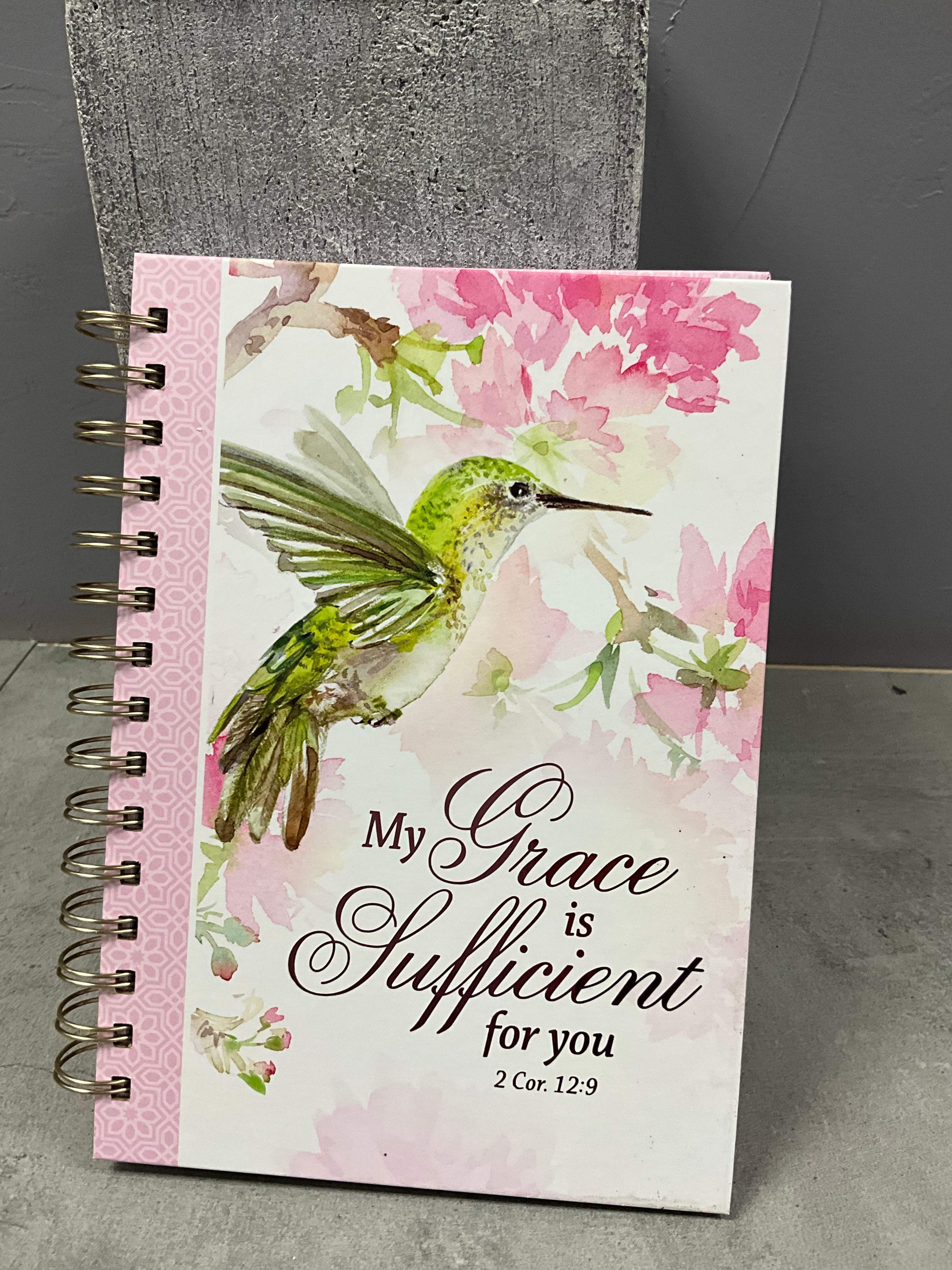Journal Spiral Bound Pink My Grace