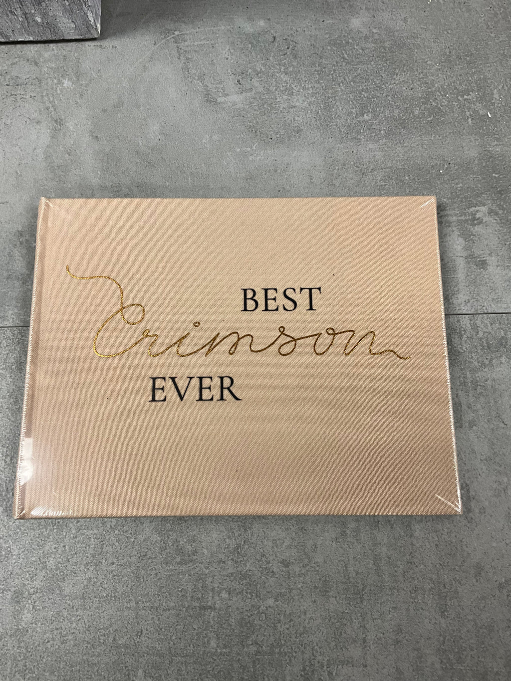 Best Crimson Ever Table Book