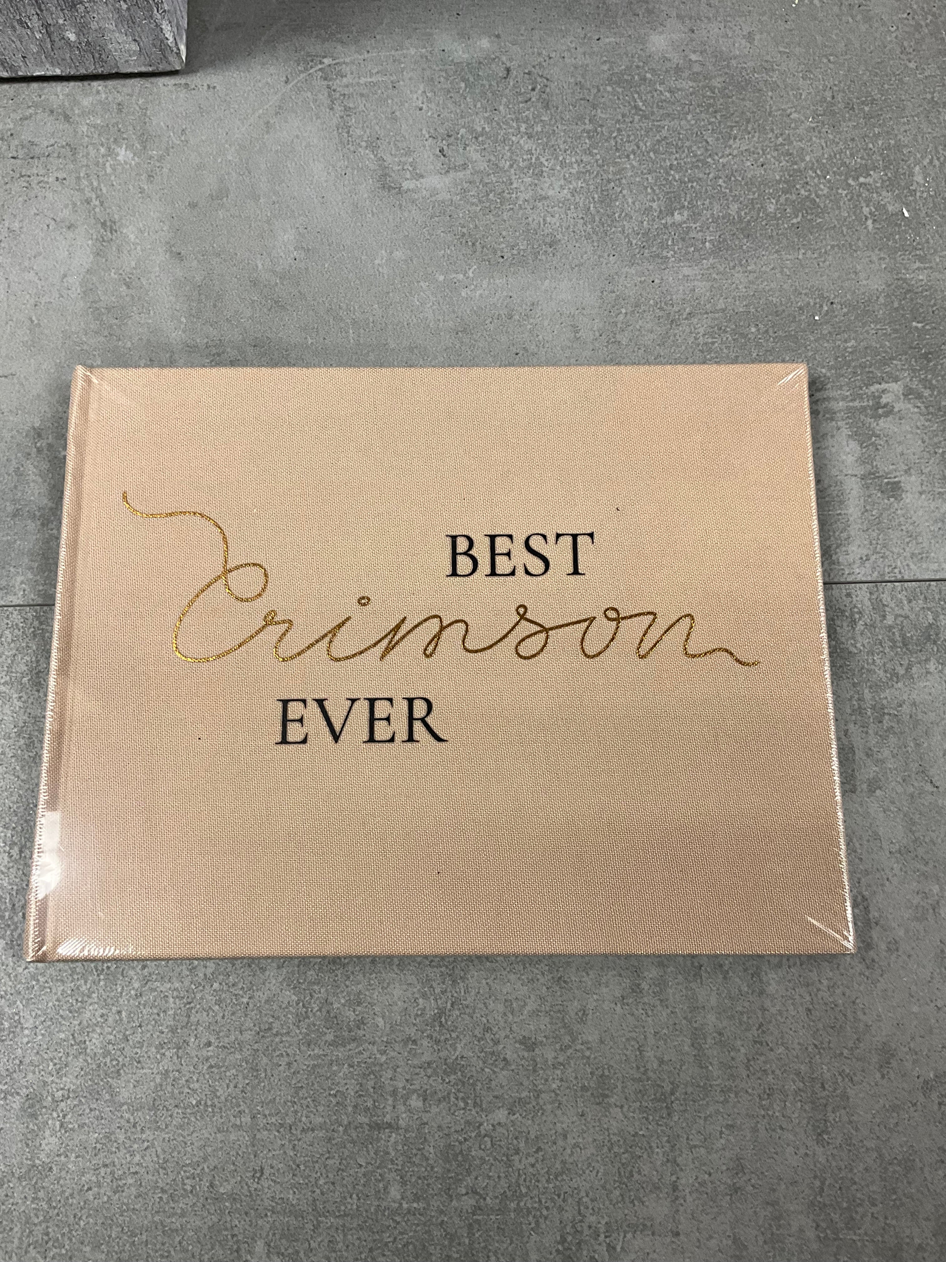 Best Crimson Ever Table Book