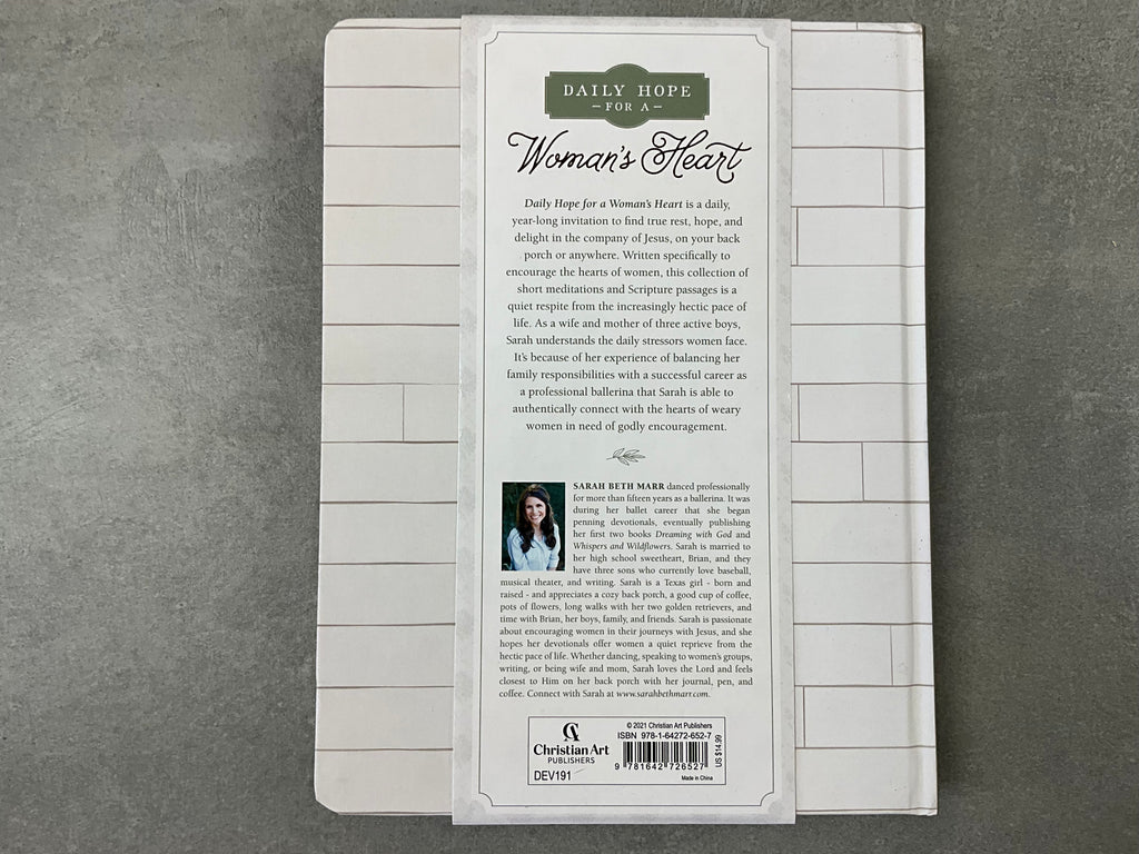 Devotional Daily Hope for Women