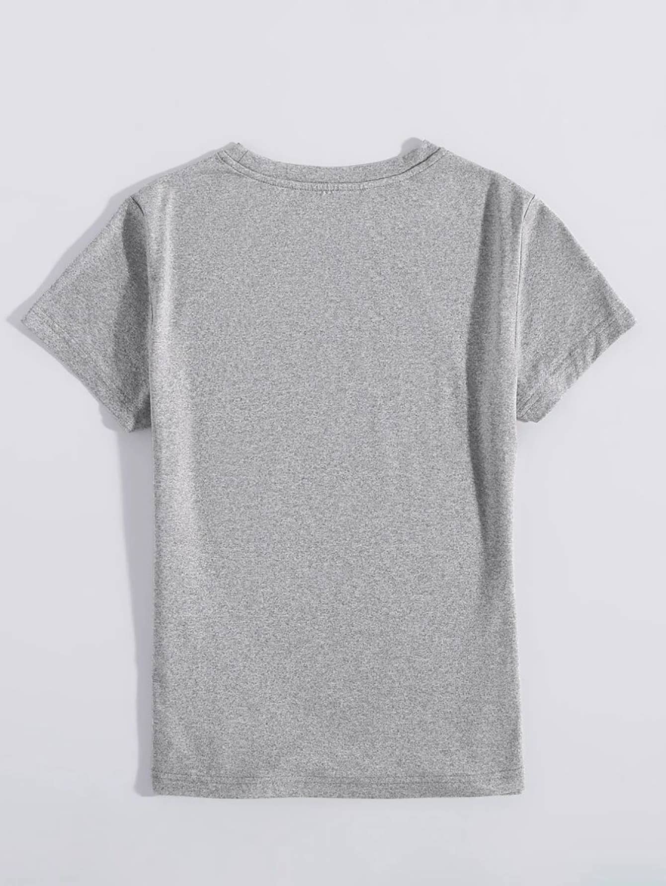 Rosa Clothing - WHAT A FRIEND IN JESUS letter printe tee overfit T-Shirt