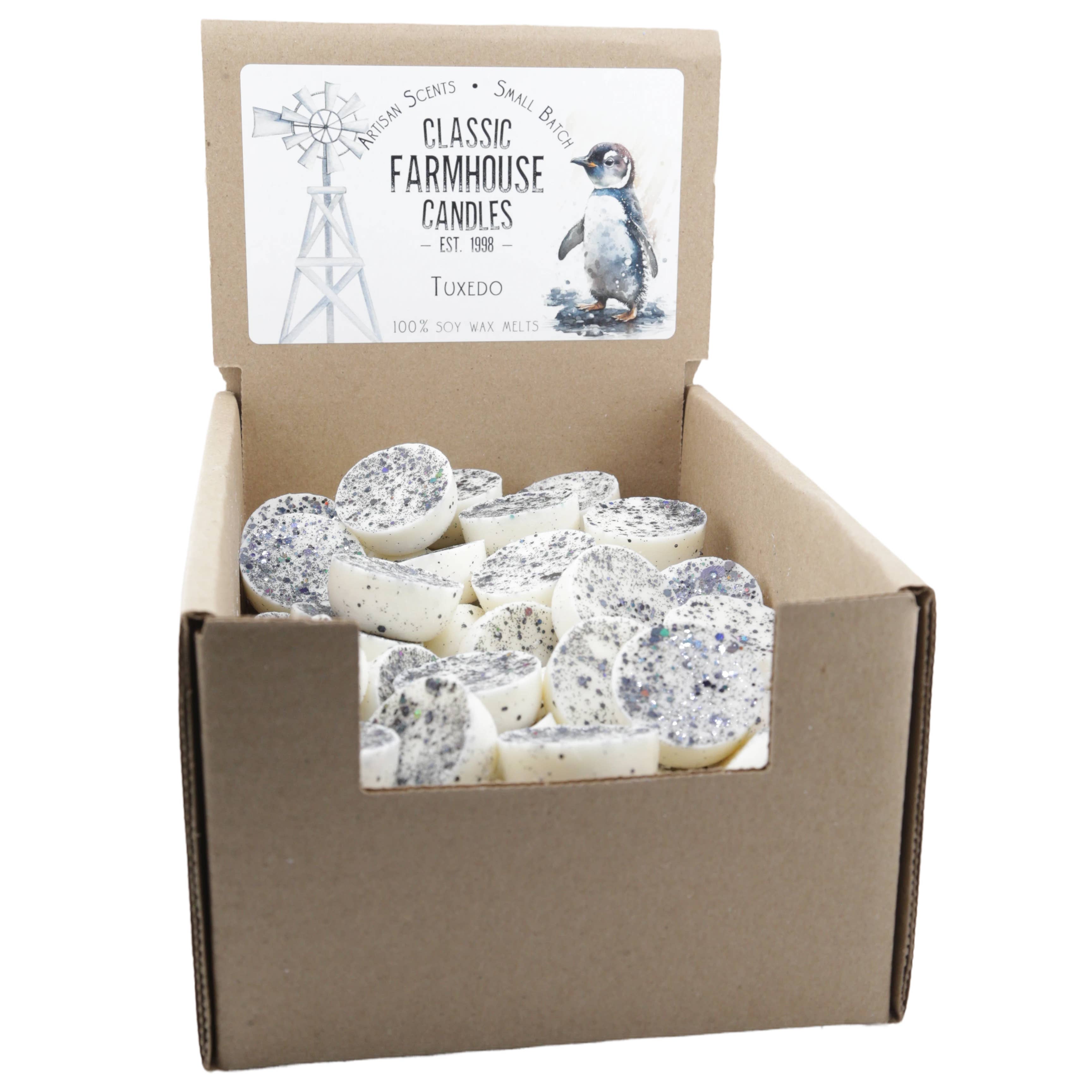 Classic Farmhouse Candles - NEW! Soy Wax Melts - Tuxedo