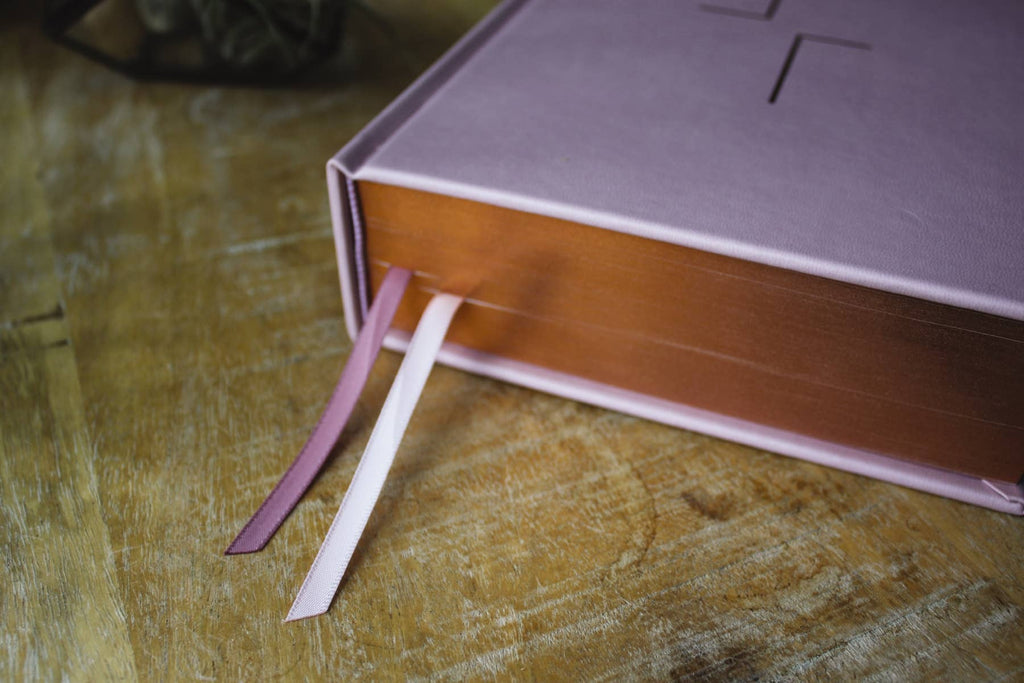 HarperCollins Christian Publishing - ESV The Jesus Bible Leathersoft Over Board Pink