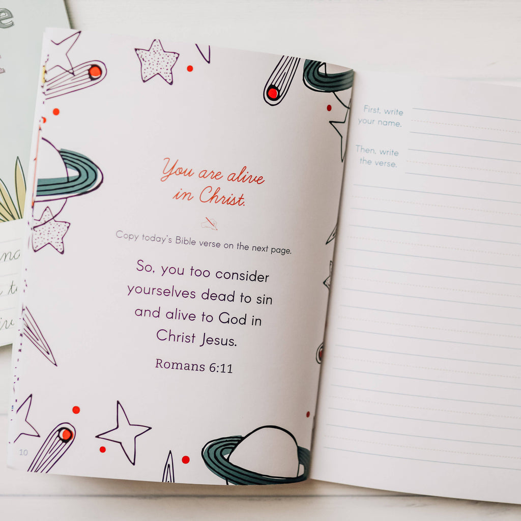 The Daily Grace Co - My Scripture Workbook | Living as a New Creation