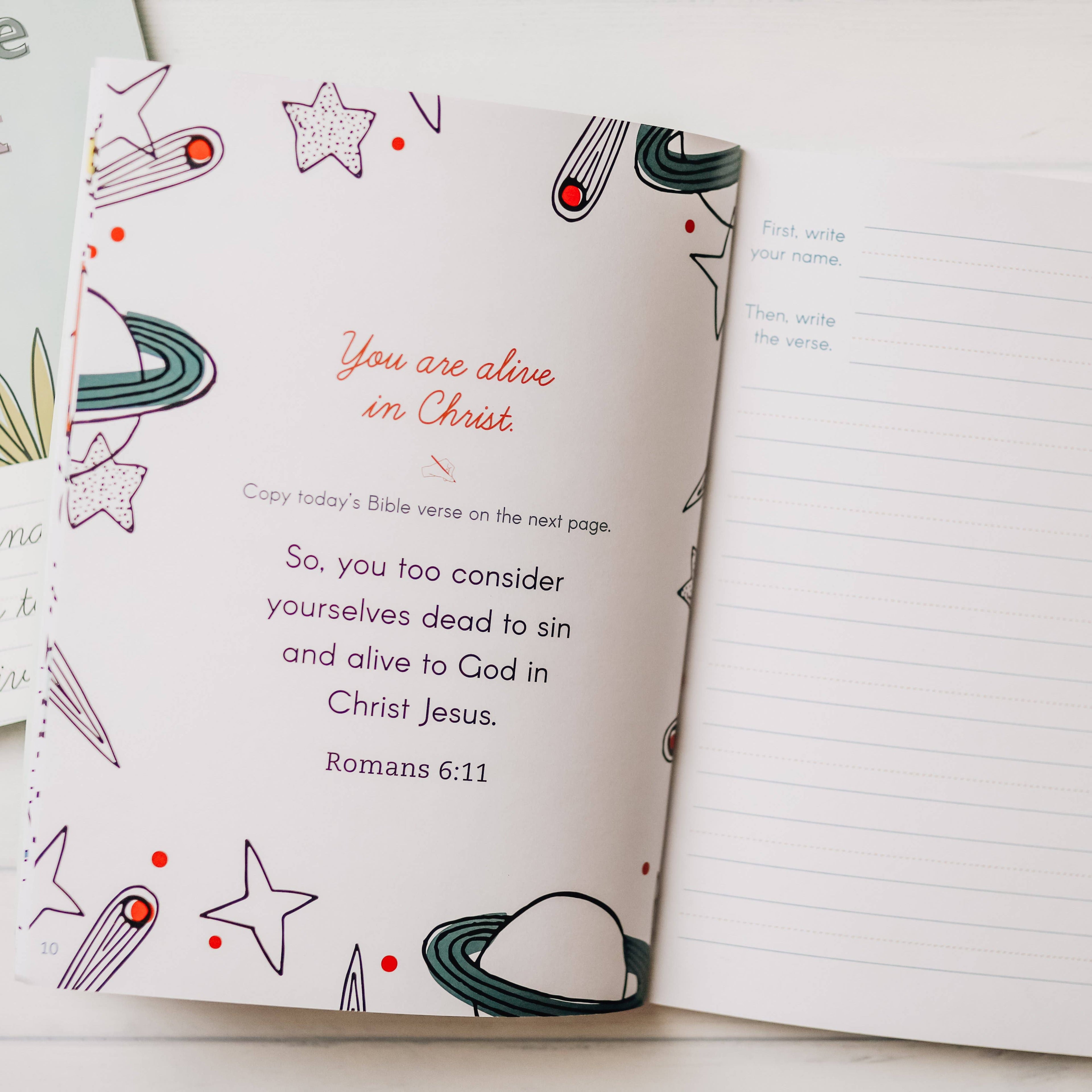 The Daily Grace Co - My Scripture Workbook | Living as a New Creation