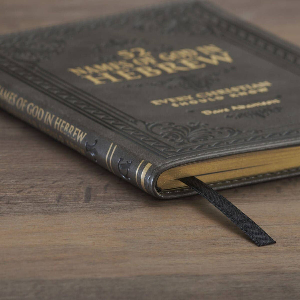 Christian Art Gifts - Gift Book 52 Hebrew Names of God Faux Leather
