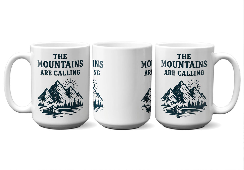 American Brand Studio - The Mountains Are Calling Graphic Mug