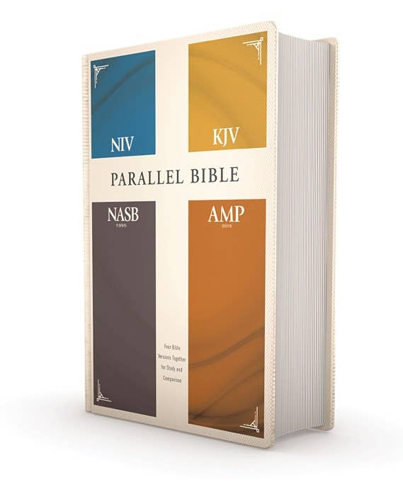 HarperCollins Christian Publishing - NIV, KJV, NASB, Amplified, Parallel Bible, Hardcover