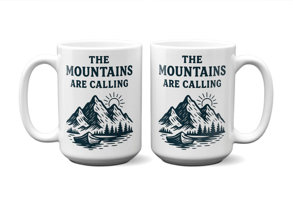 American Brand Studio - The Mountains Are Calling Graphic Mug