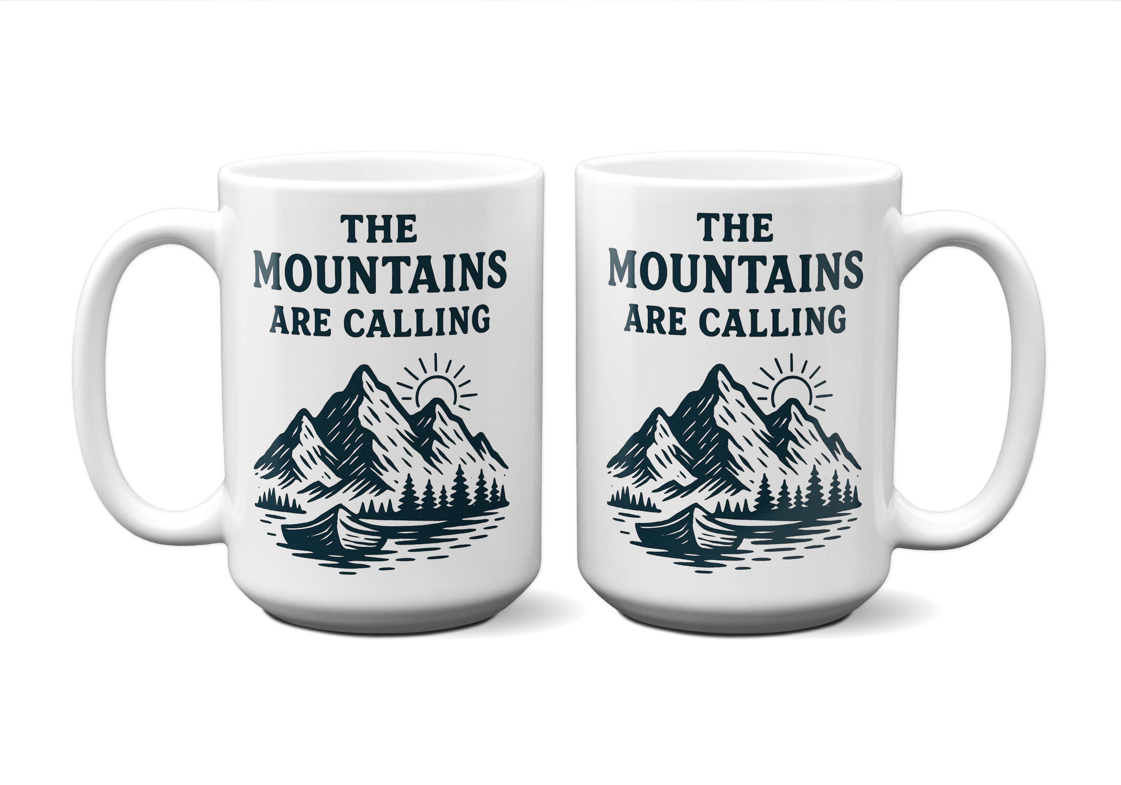 American Brand Studio - The Mountains Are Calling Graphic Mug