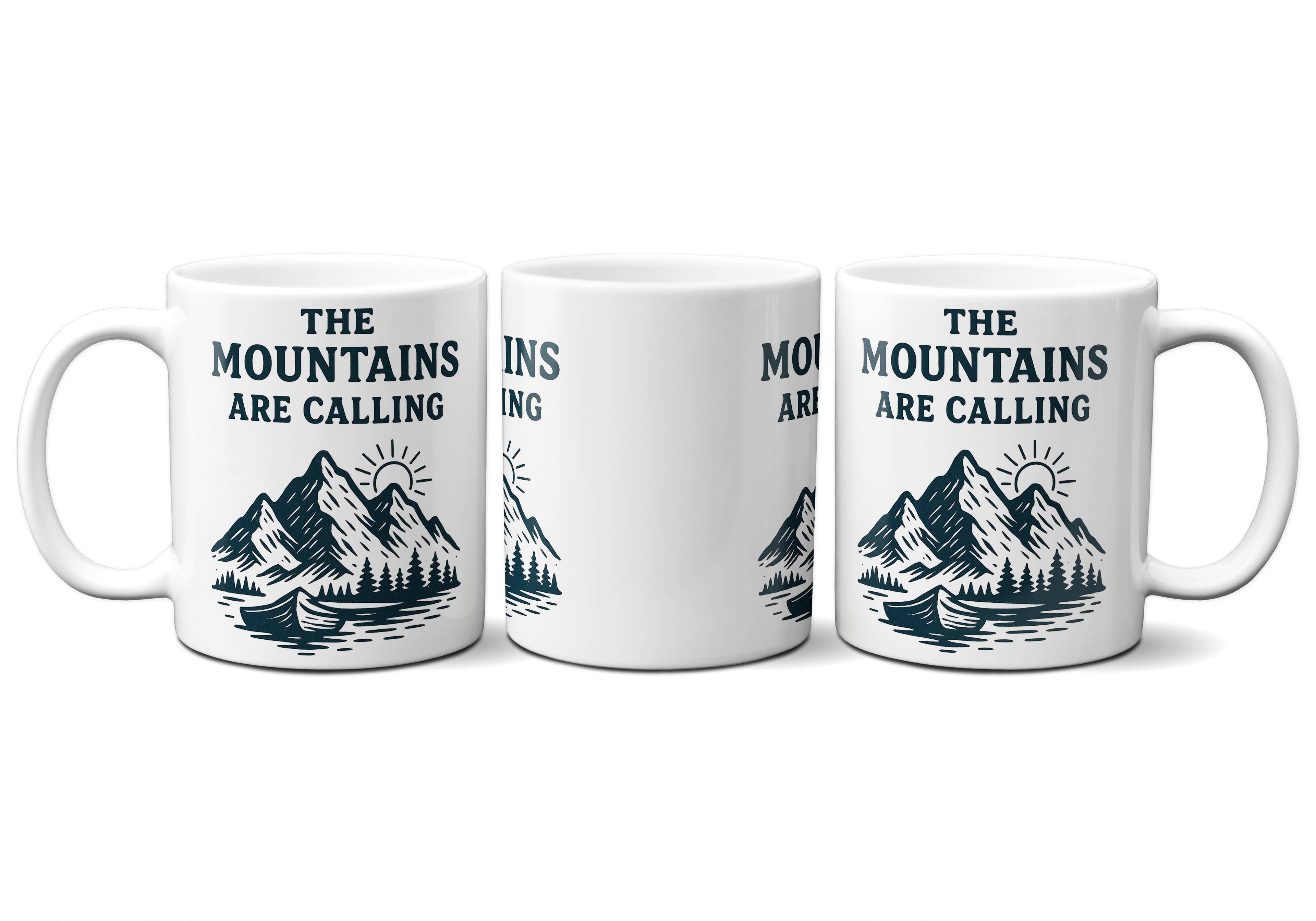 American Brand Studio - The Mountains Are Calling Graphic Mug