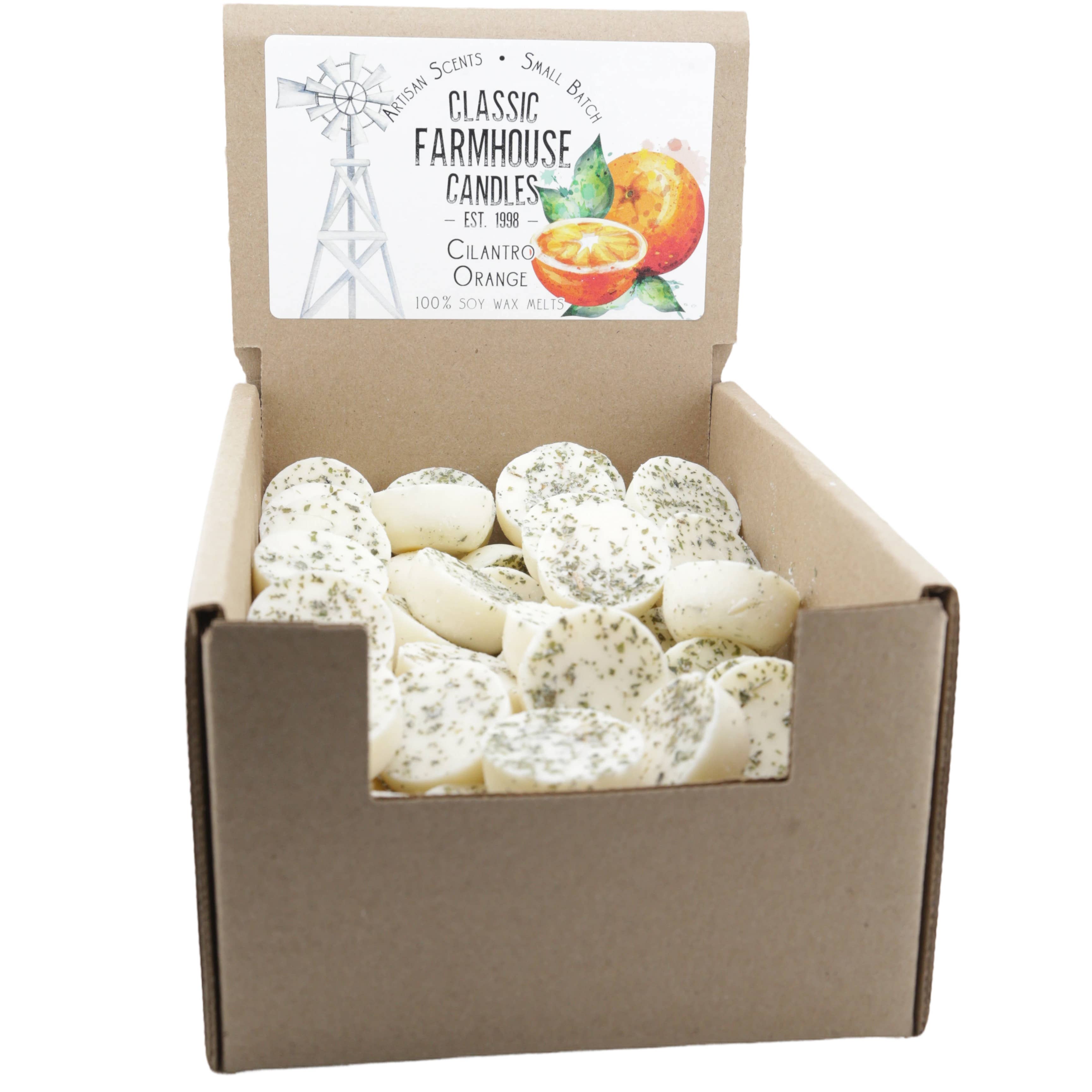 Classic Farmhouse Candles - NEW! Soy Wax Melt - Cilantro Orange