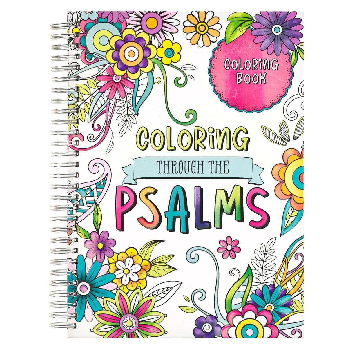 Christian Art Gifts - Coloring Book Spiral Coloring the Psalms