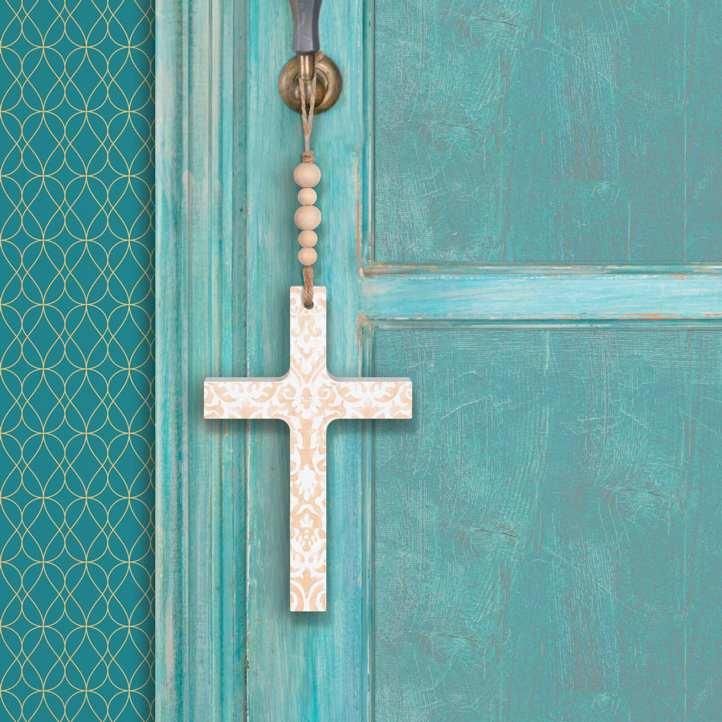 P. Graham Dunn - Orange Pattern Cross