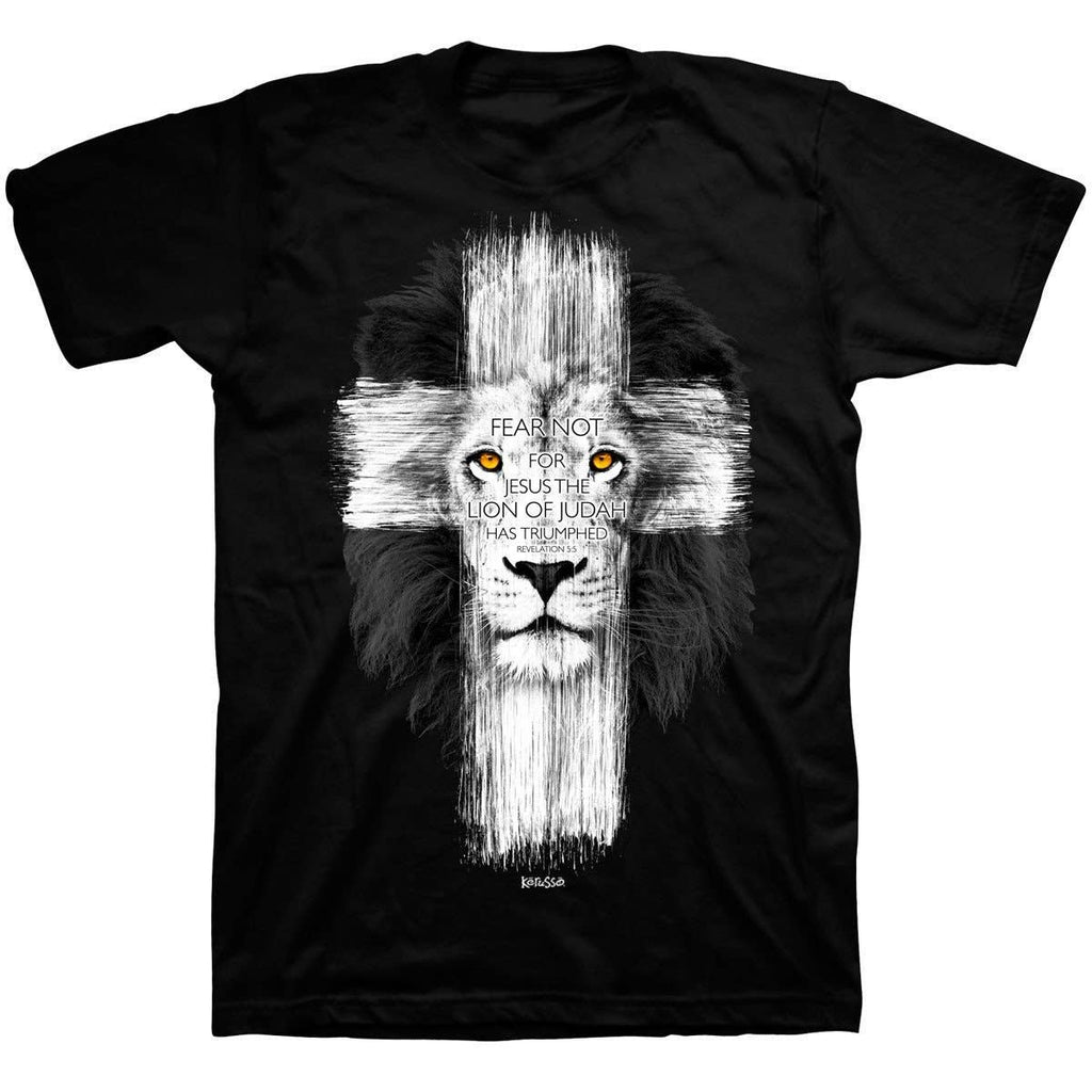 Kerusso - Kerusso Christian T-Shirt Lion Cross