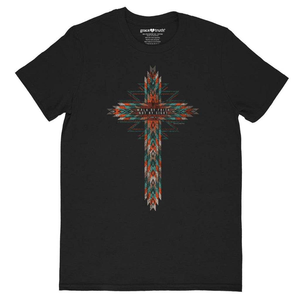 Kerusso - Grace & truth Womens T-Shirt Southwestern Cross