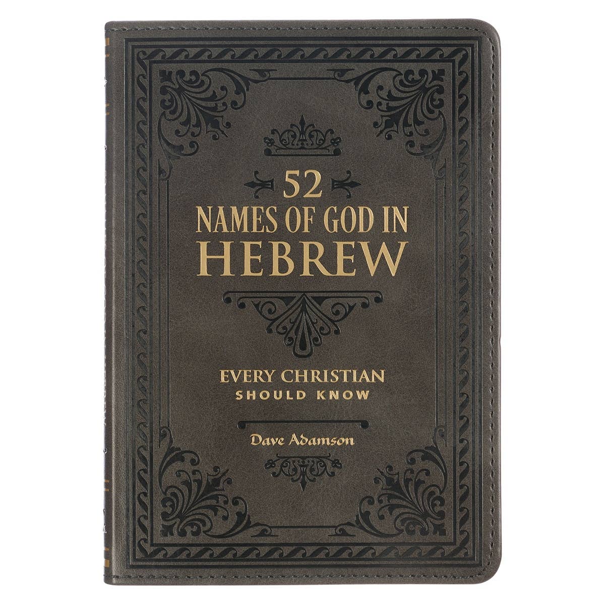 Christian Art Gifts - Gift Book 52 Hebrew Names of God Faux Leather