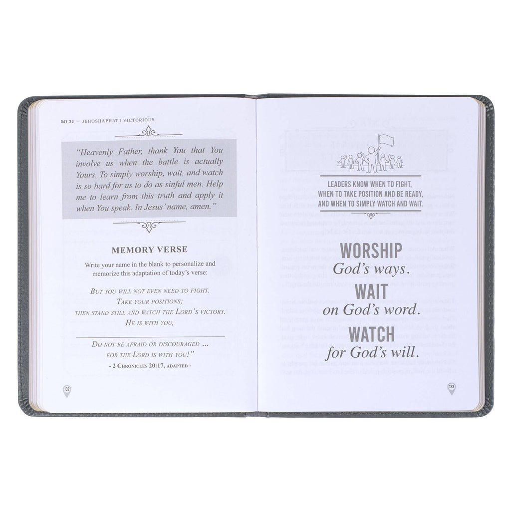 Christian Art Gifts - Devotional Legacy of Leaders Faux Leather