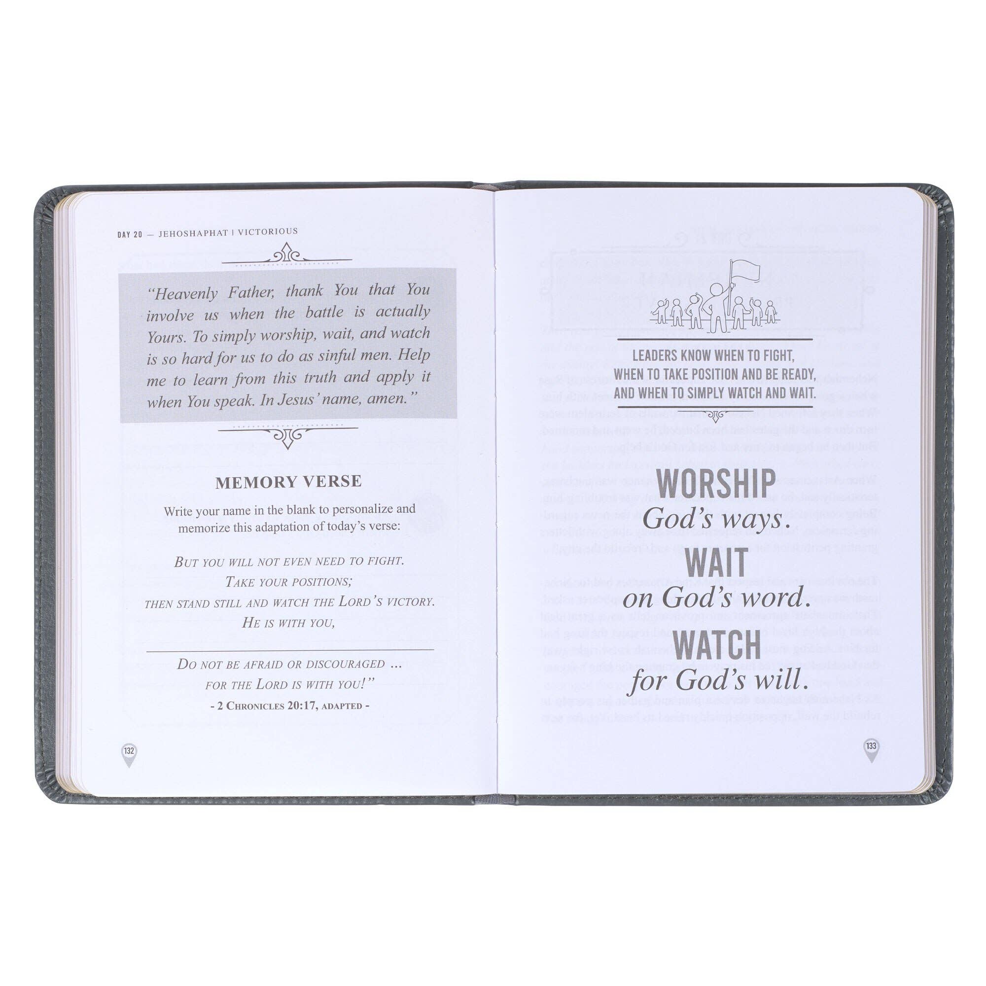 Christian Art Gifts - Devotional Legacy of Leaders Faux Leather