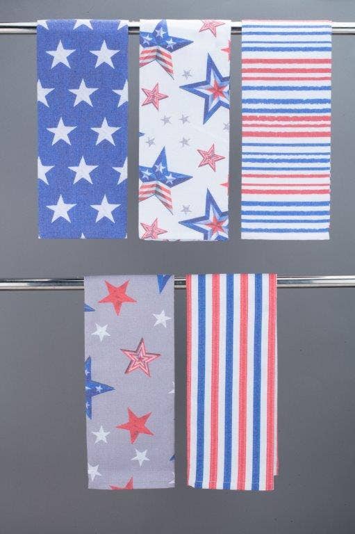 Duke Imports - "USA" Assorted Display of Designer Towels