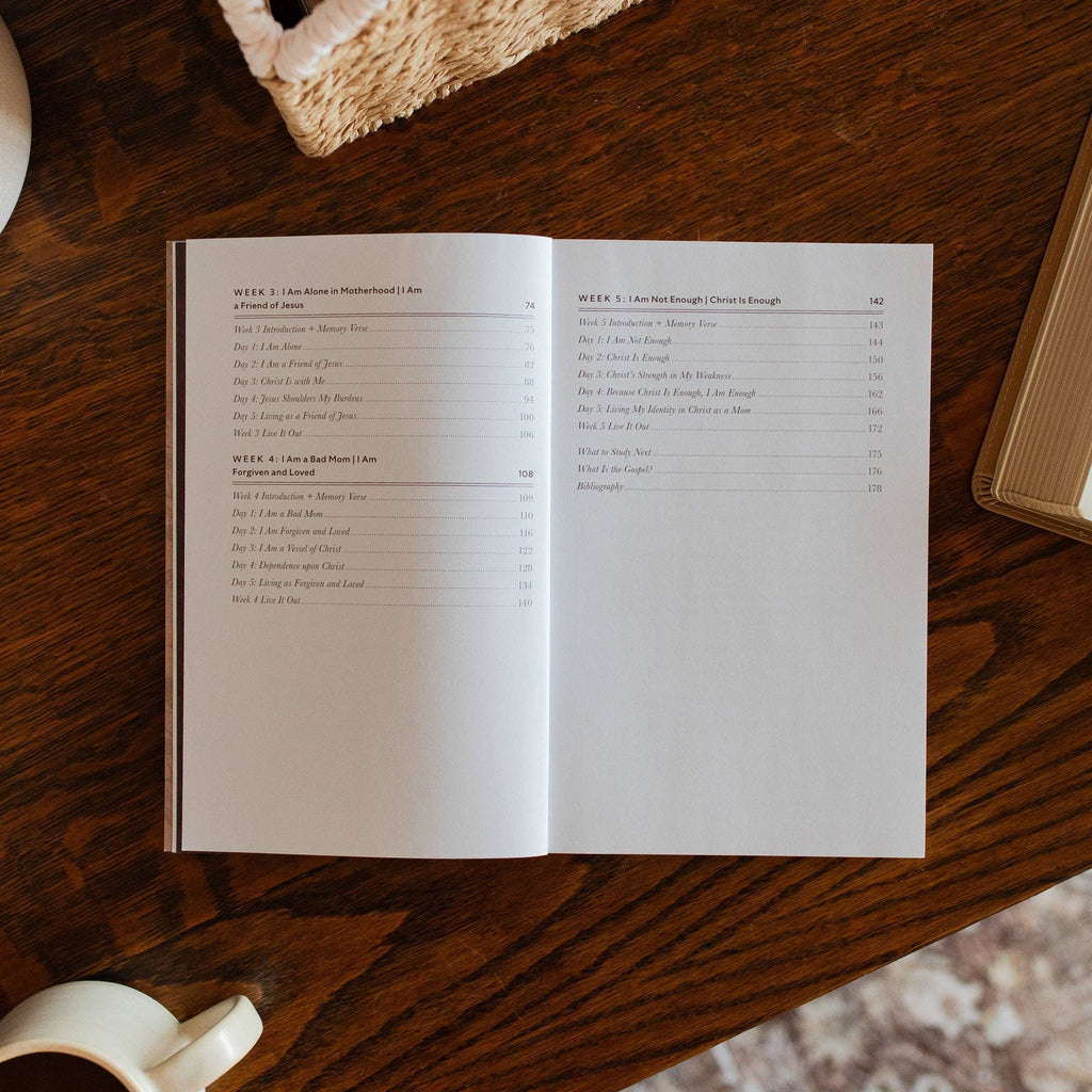 The Daily Grace Co - Flourishing in Motherhood | Hardcover Bible Study