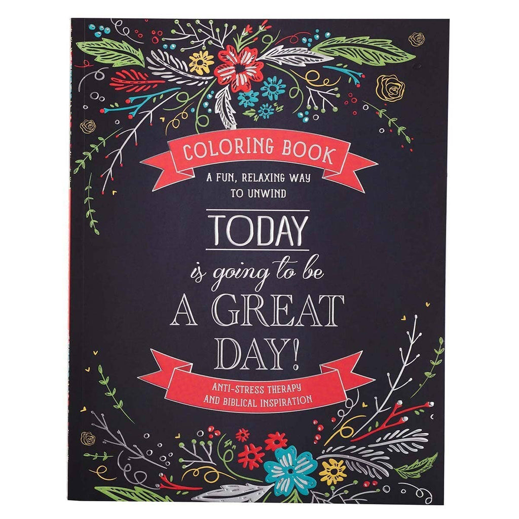 Christian Art Gifts - Coloring Book A Great Day