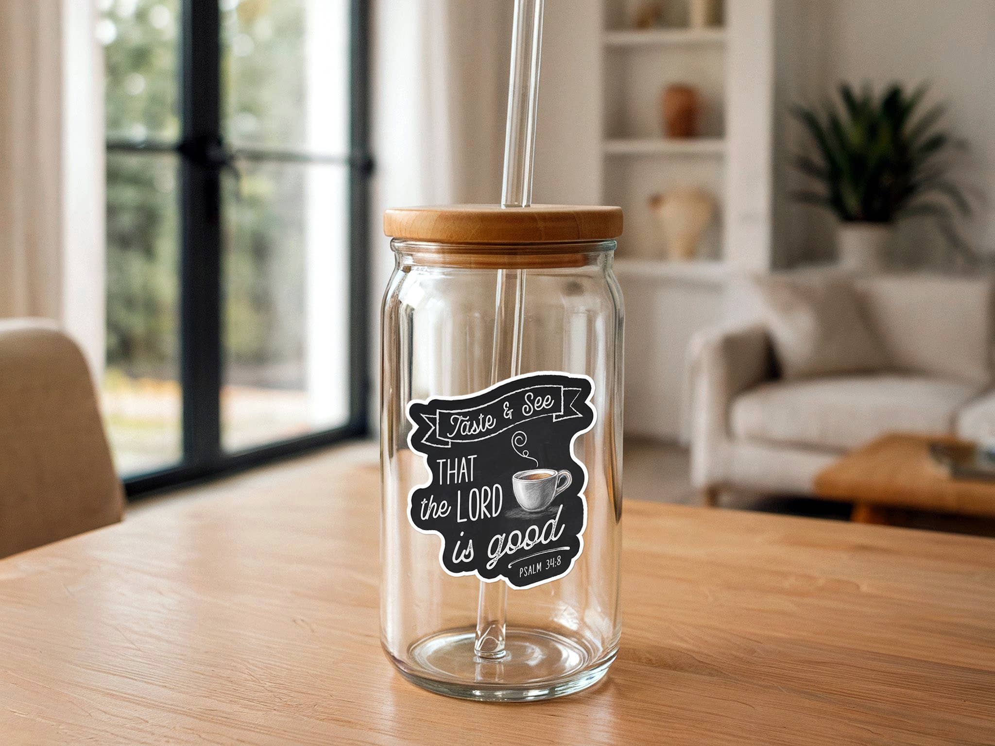 Missional Merch - Taste & See... | Christian Sticker | Coffee Lover | Shop