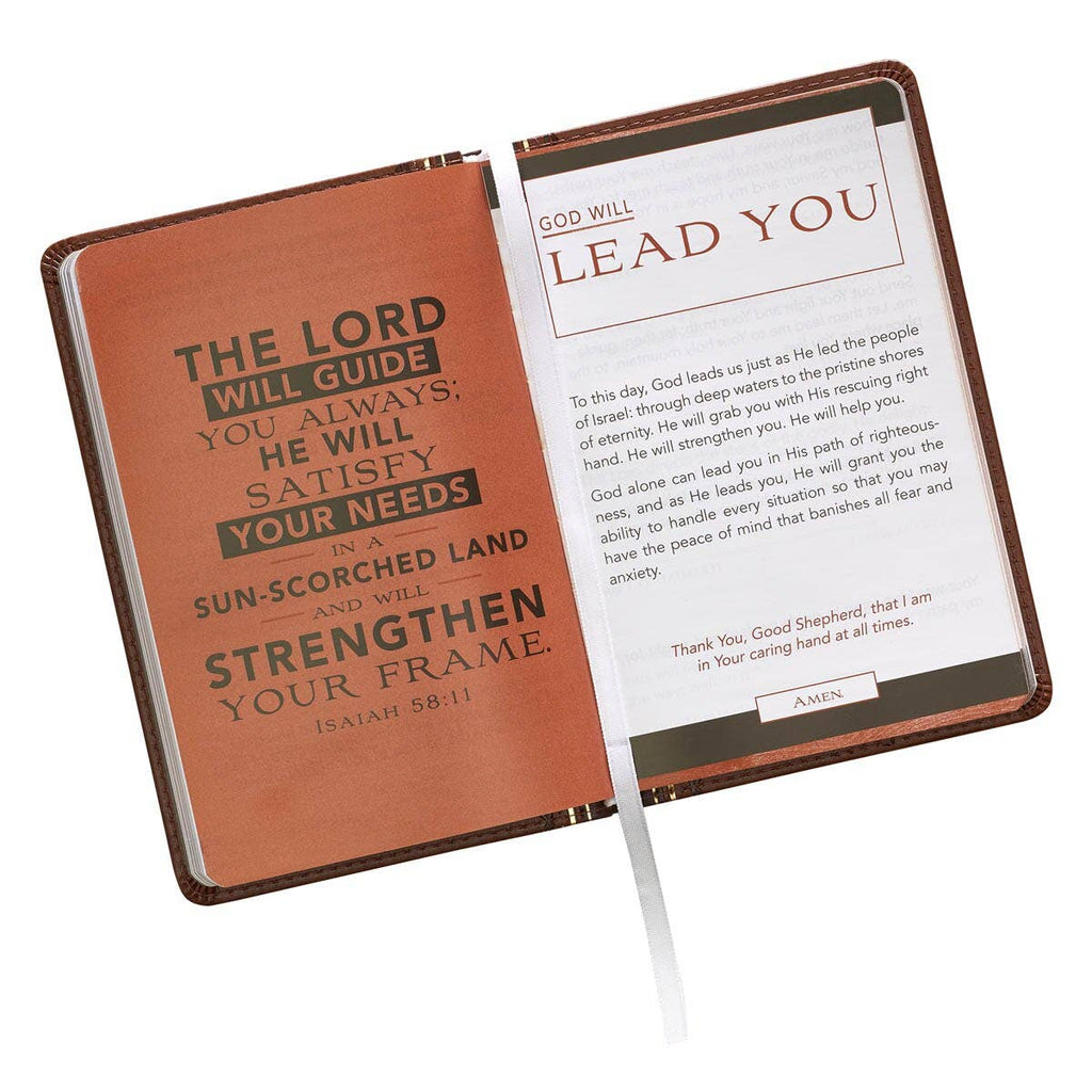 Christian Art Gifts - Gift Book Promises From God for Every Man Faux Leather
