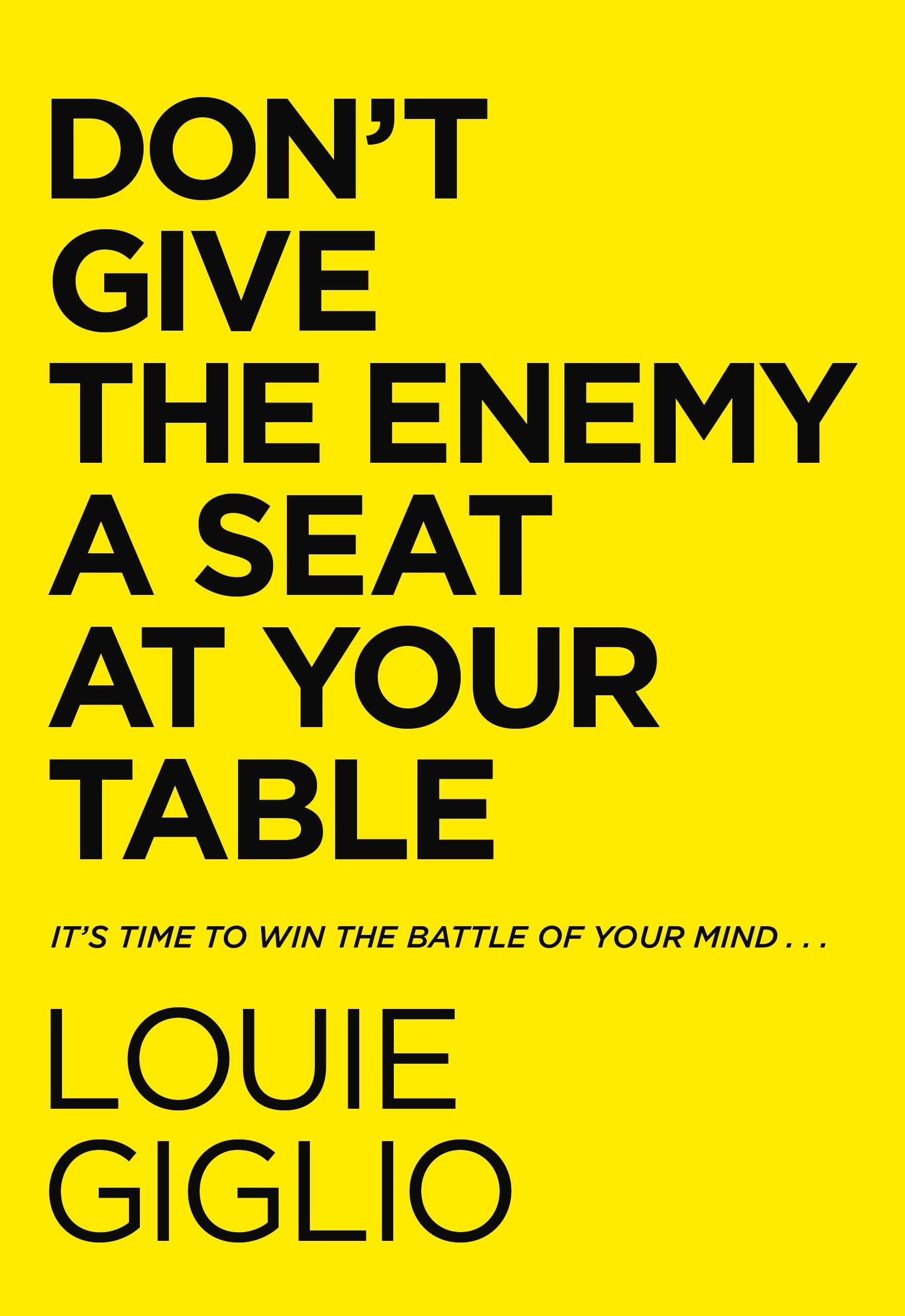 HarperCollins Christian Publishing - Don't Give The Enemy A Seat At Your Table