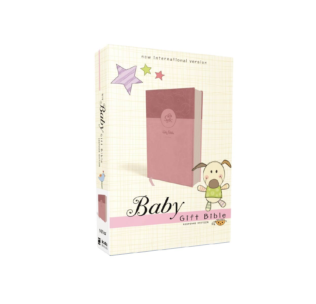 HarperCollins Christian Publishing - NIV Baby Gift Bible Leathersoft Pink (Keepsake Edition)