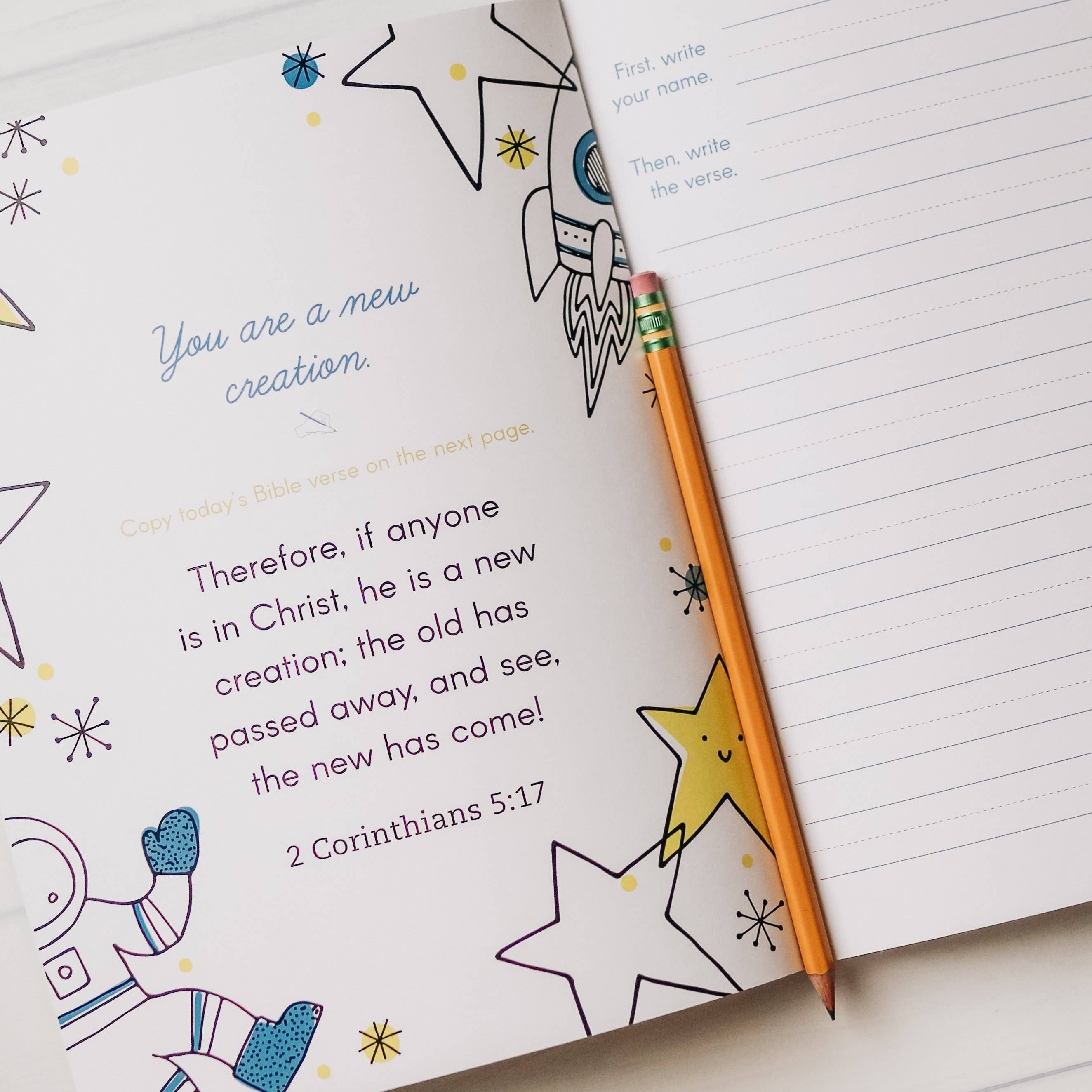 The Daily Grace Co - My Scripture Workbook | Living as a New Creation