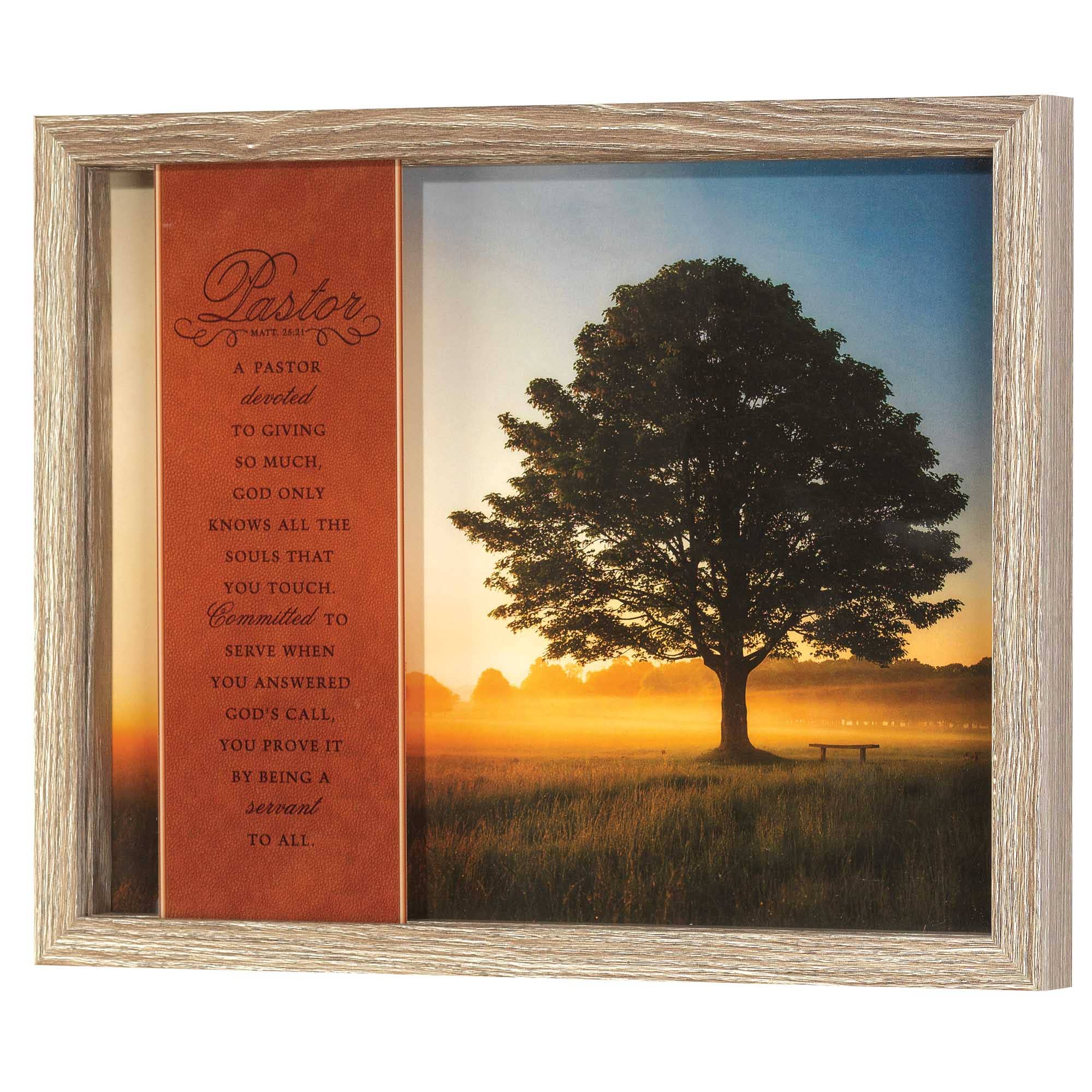 Dicksons - Framed Wall Art Pastor Matt. 25:21 14x11
