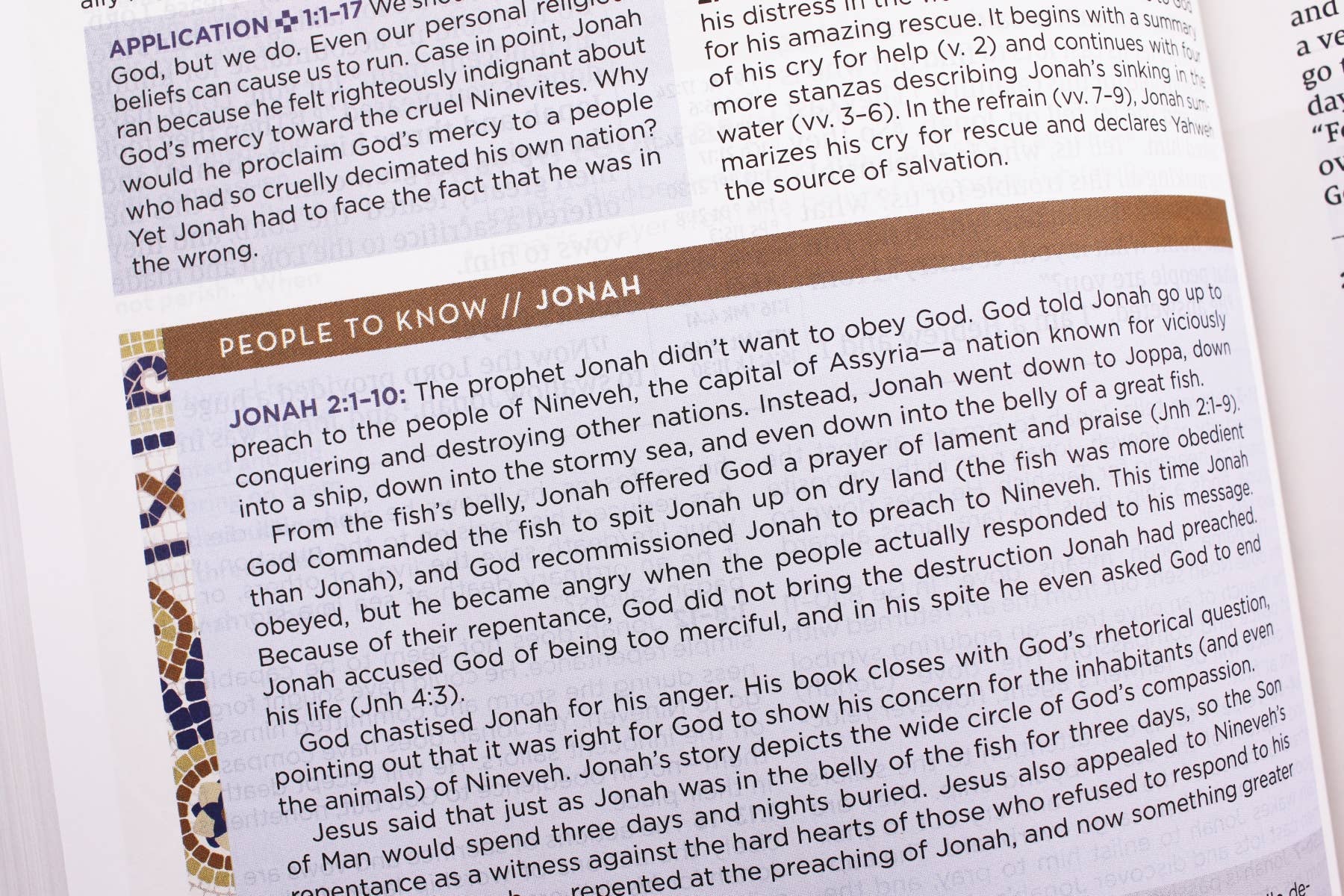 HarperCollins Christian Publishing - NIV Application Bible Leathersoft Brown Red Letter