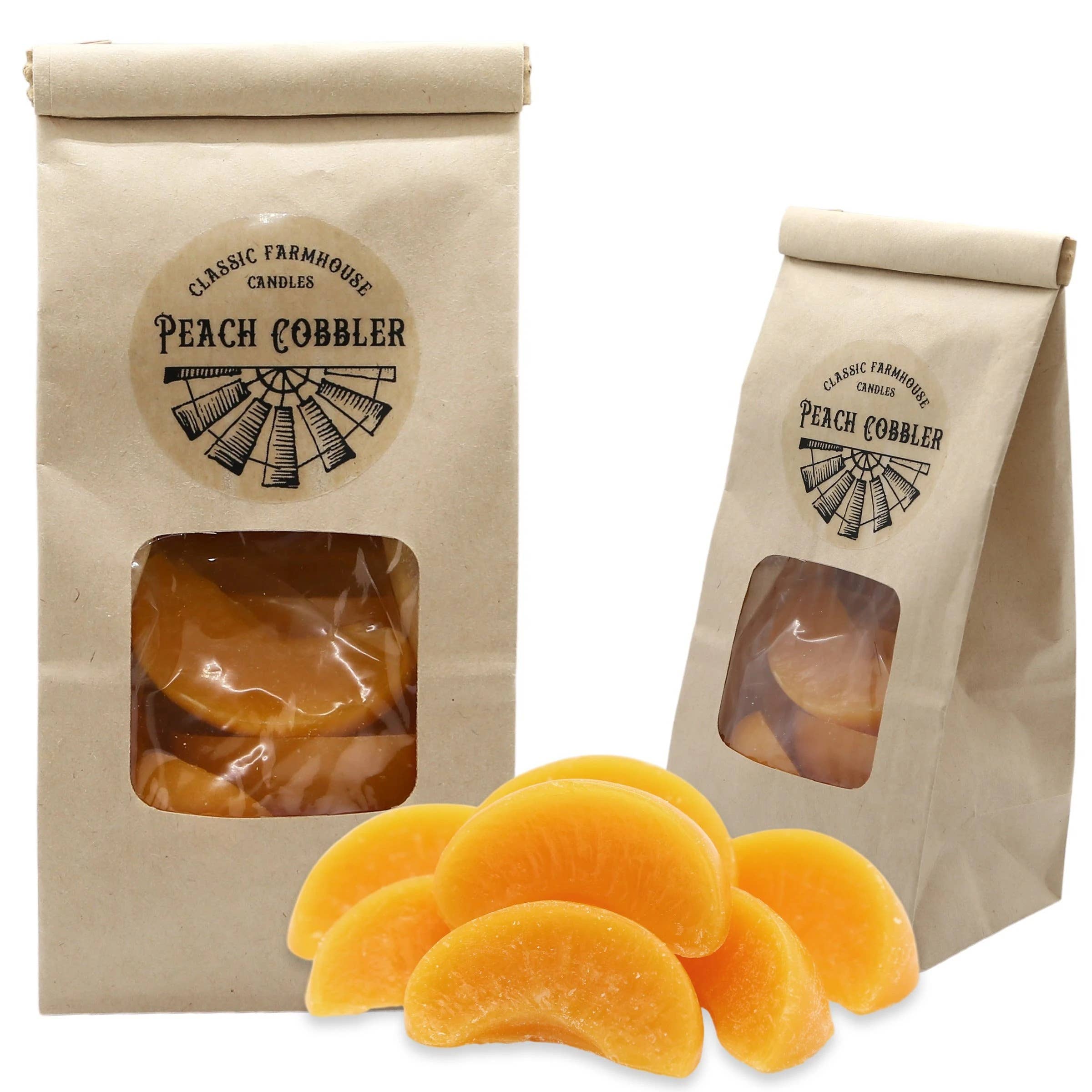 Classic Farmhouse Candles - Peach Cobbler 3 oz Bag Wax Melts