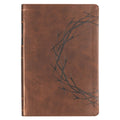 Christian Art Gifts - KJV Bible Giant Print Full-size Faux Leather, Crown/Amazing
