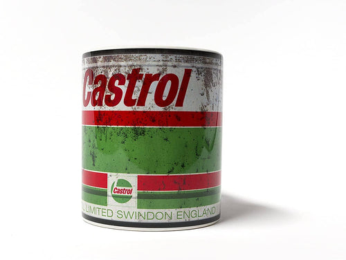 American Brand Studio - Castrol Motor Oil Can Coffee Mug