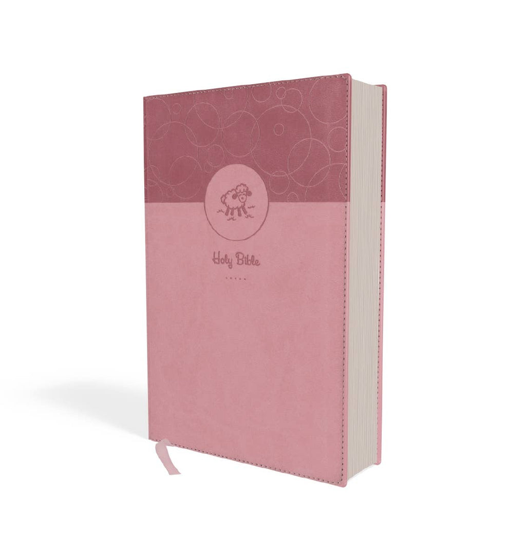 HarperCollins Christian Publishing - NIV Baby Gift Bible Leathersoft Pink (Keepsake Edition)